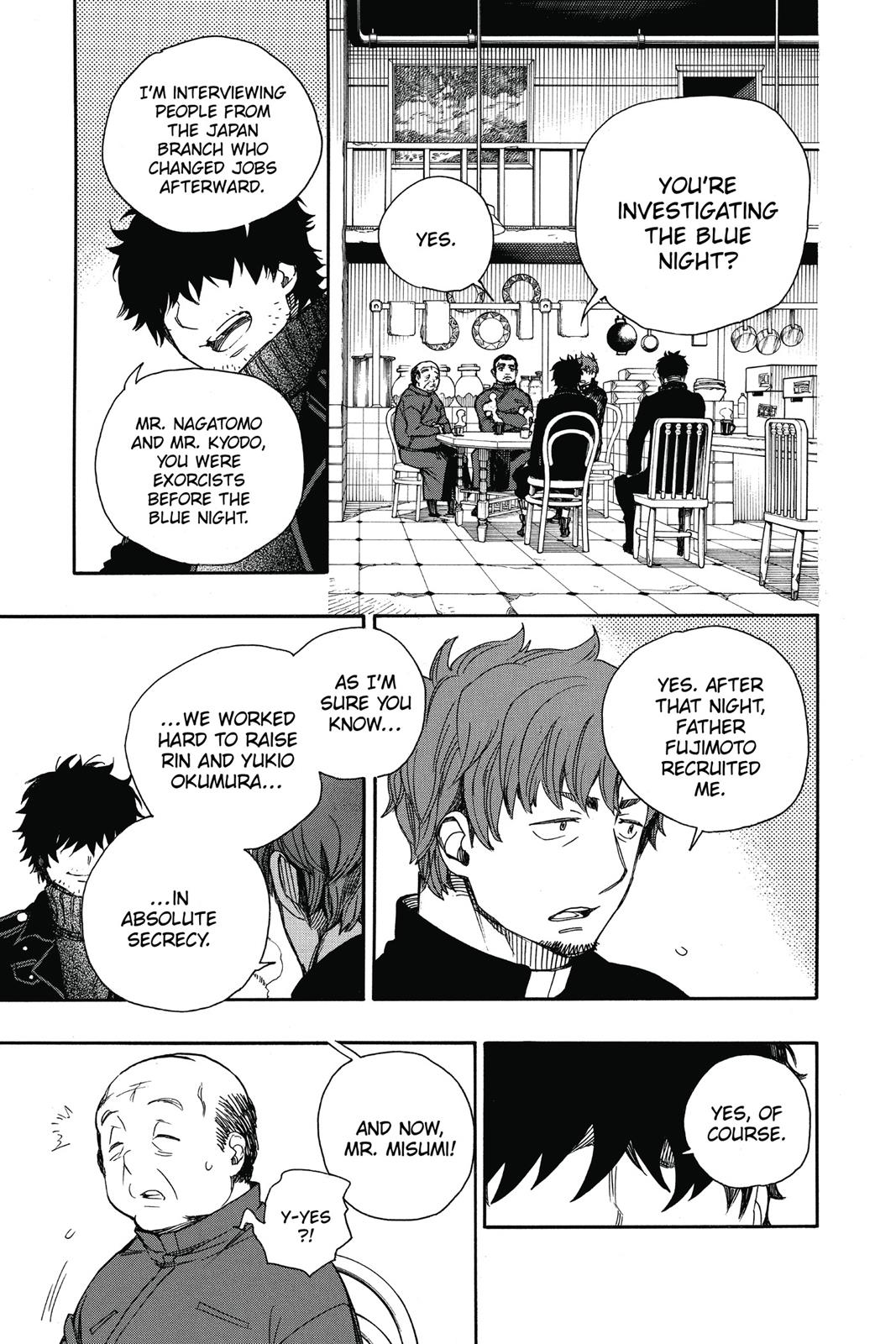 Read Blue Exorcist EN Manga Online