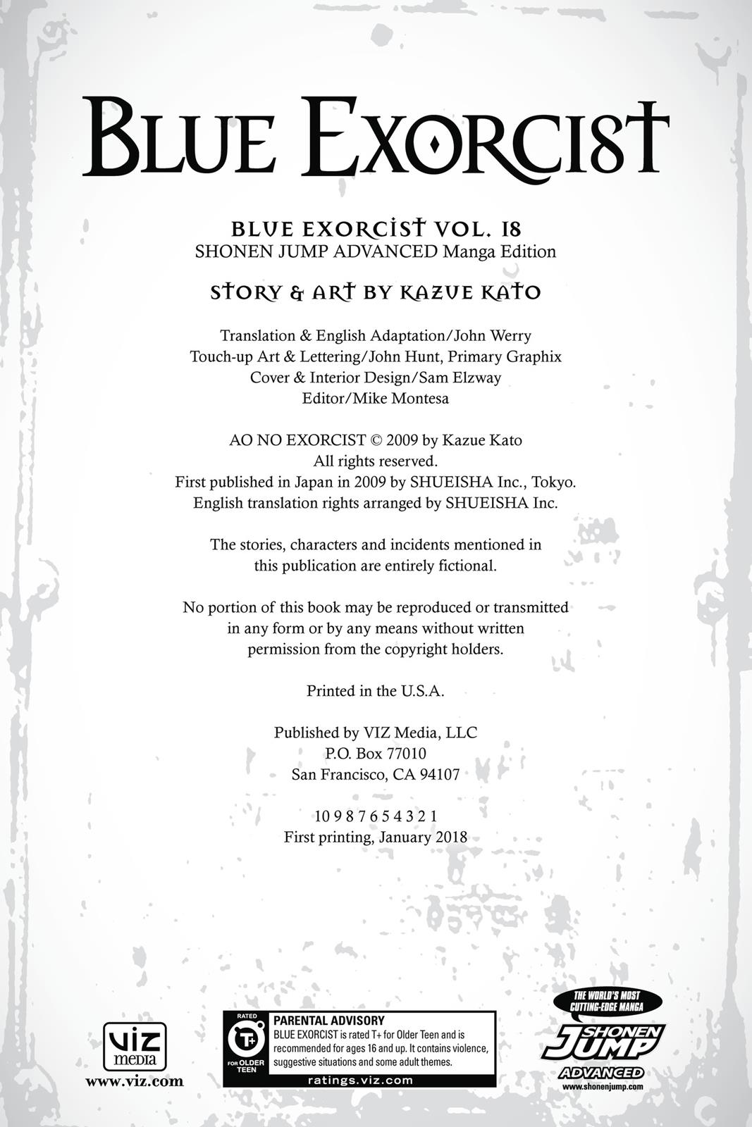 Read Blue Exorcist EN Manga Online
