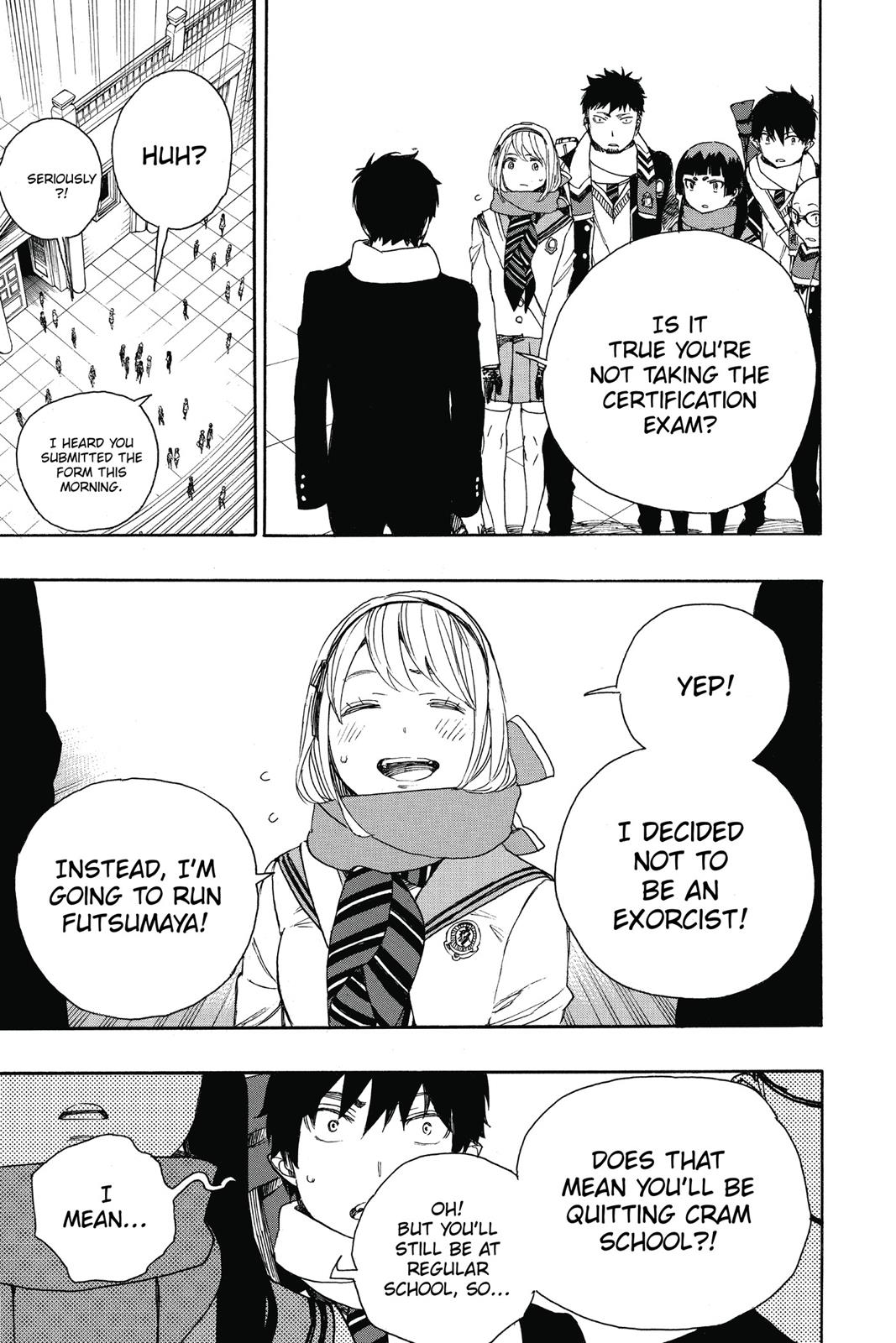 Read Blue Exorcist EN Manga Online
