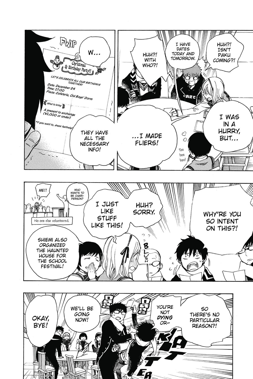 Read Blue Exorcist EN Manga Online