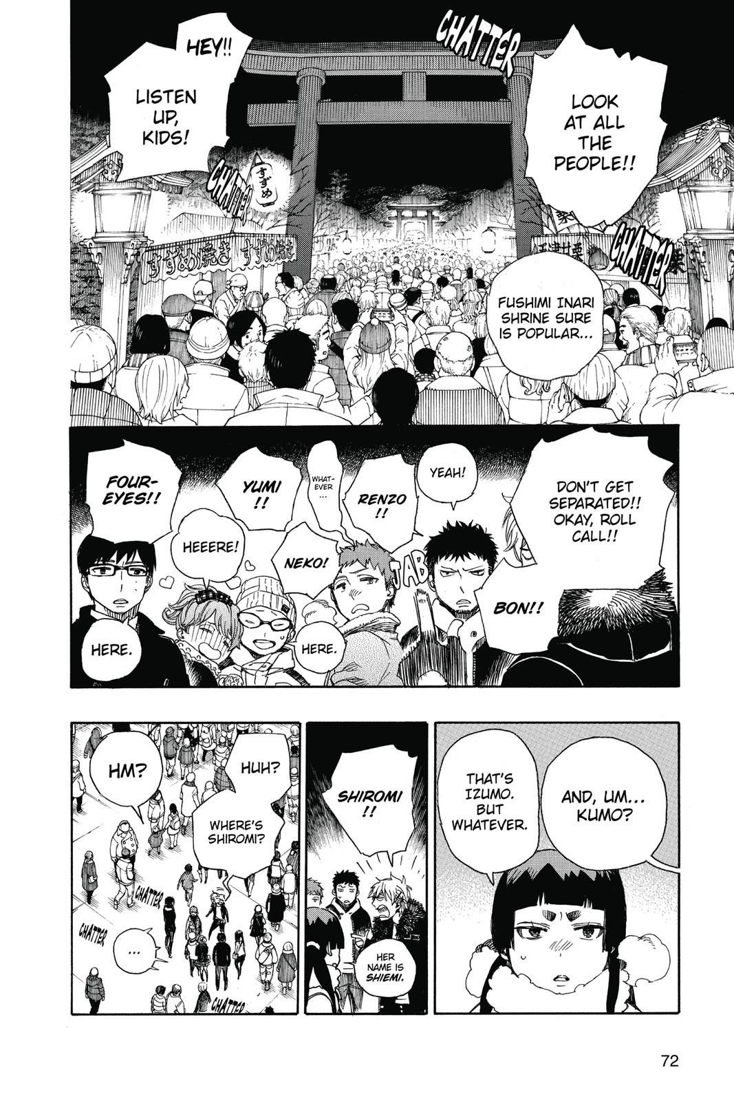 Read Blue Exorcist EN Manga Online