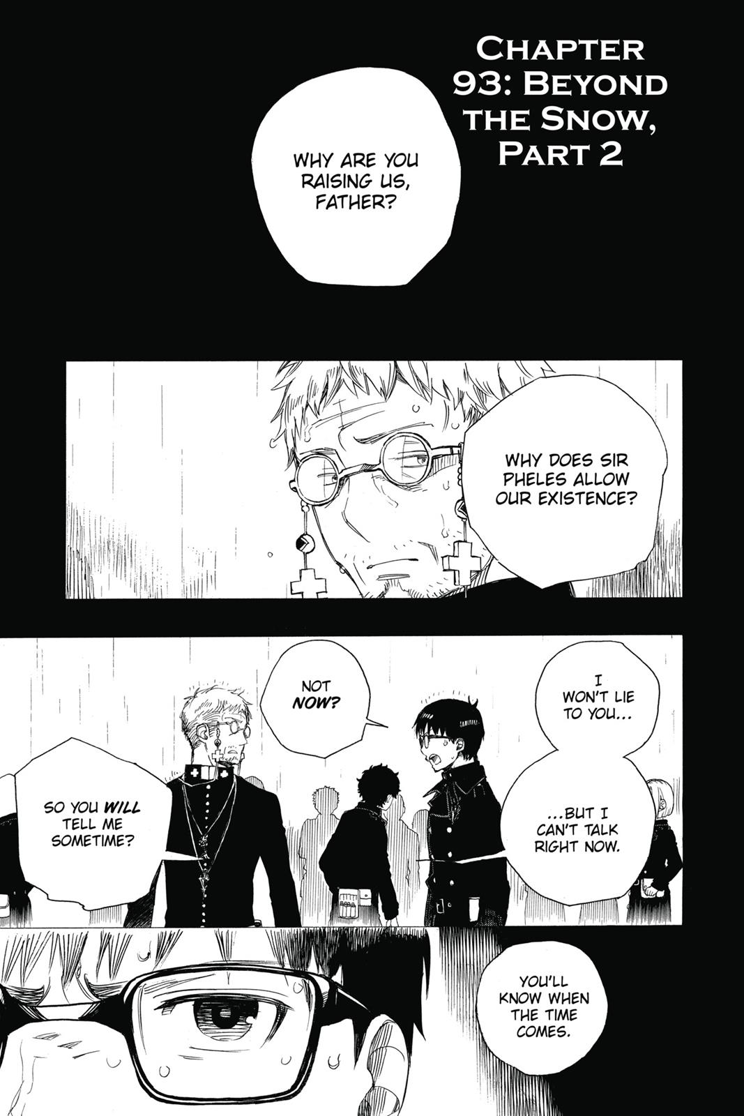 Read Blue Exorcist EN Manga Online