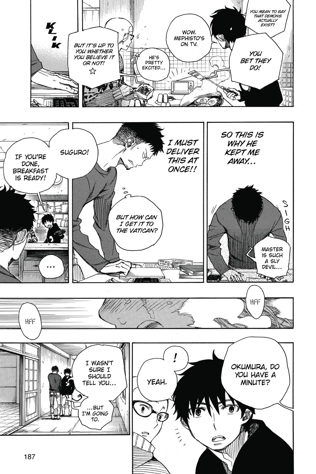 Read Blue Exorcist EN Manga Online