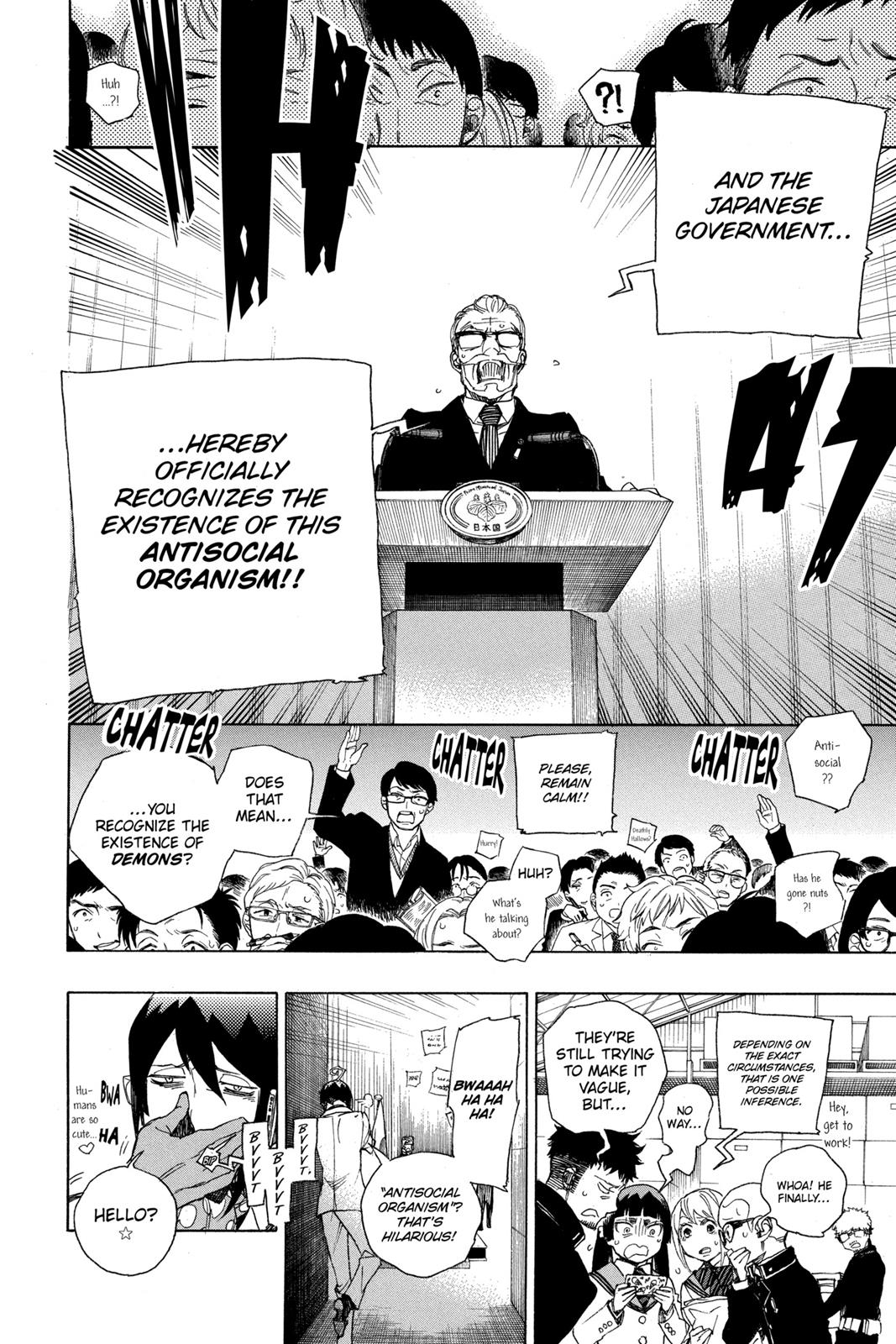 Read Blue Exorcist EN Manga Online