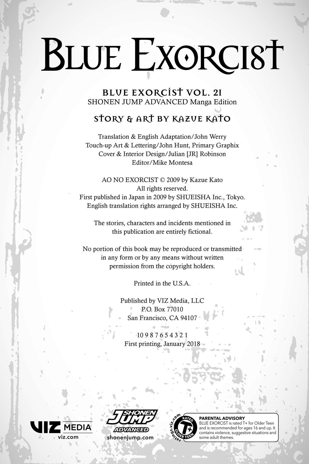 Read Blue Exorcist EN Manga Online
