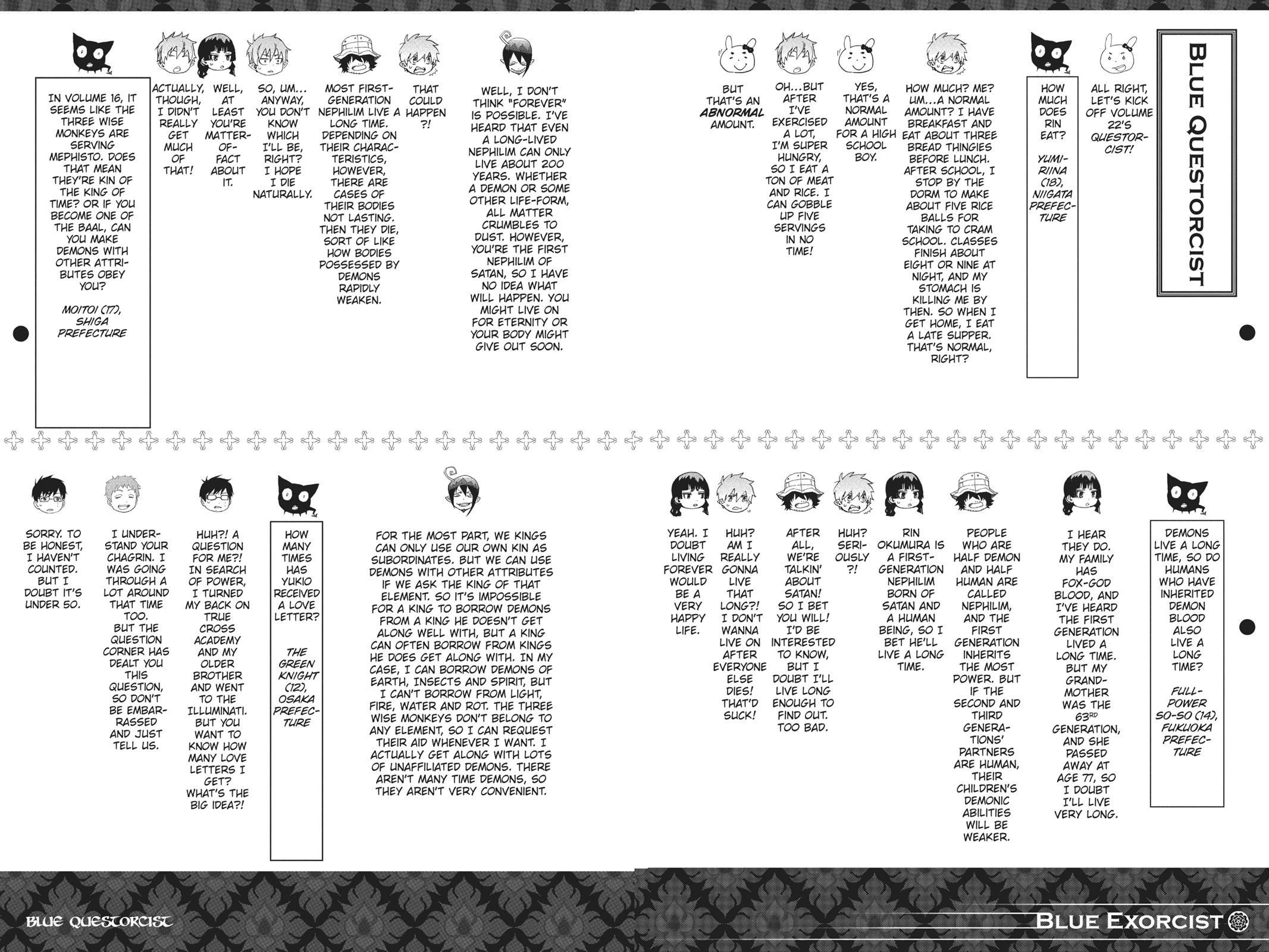 Read Blue Exorcist EN Manga Online