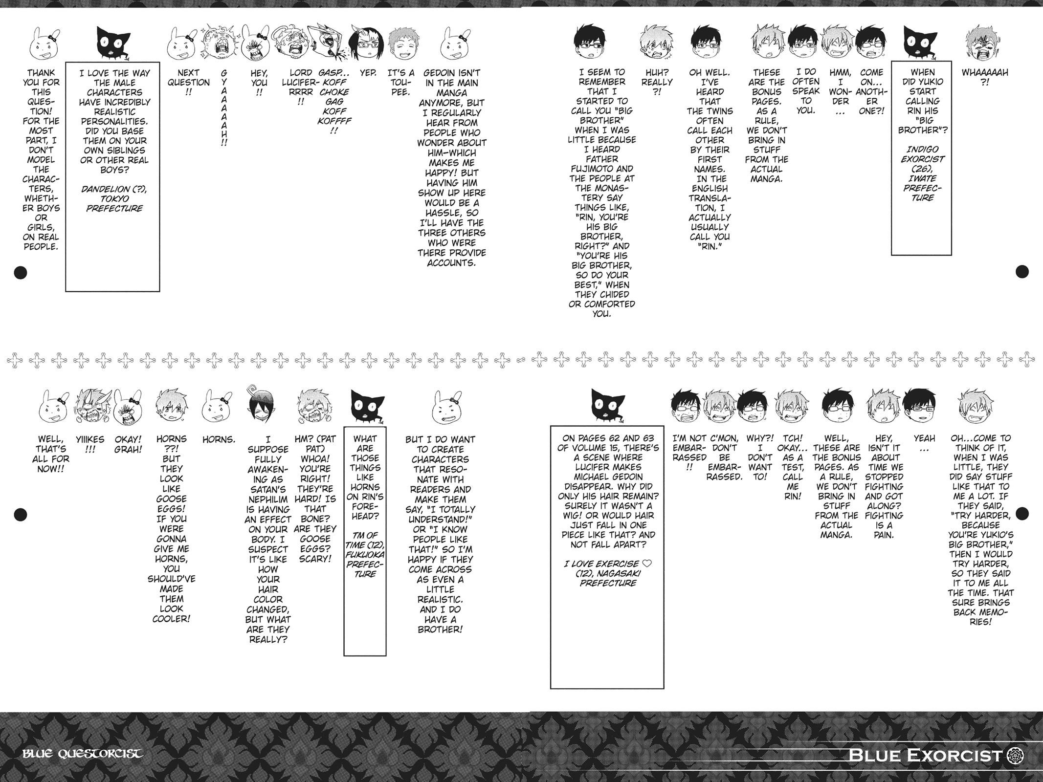 Read Blue Exorcist EN Manga Online