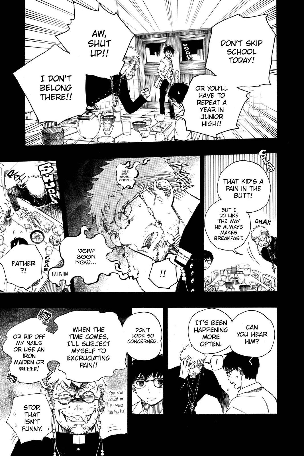 Read Blue Exorcist EN Manga Online