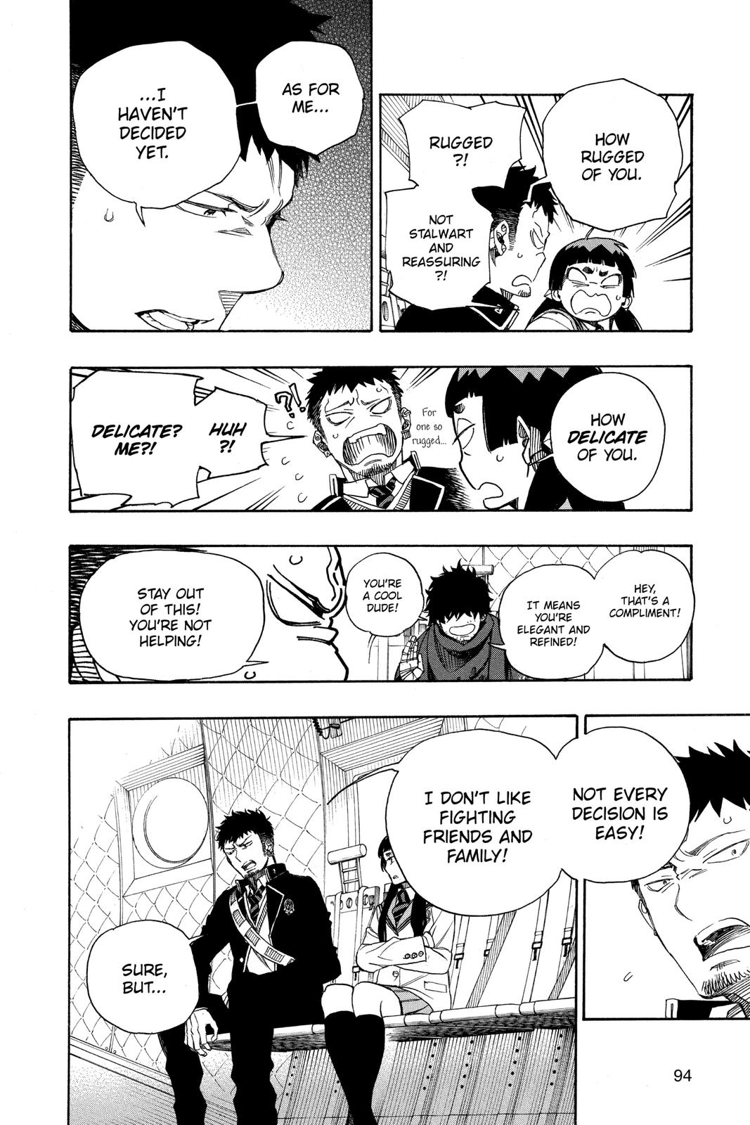 Read Blue Exorcist EN Manga Online