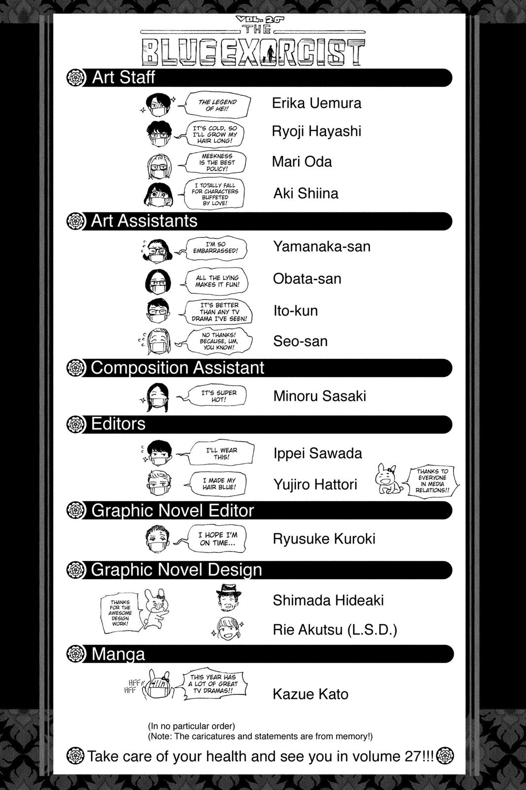 Read Blue Exorcist EN Manga Online