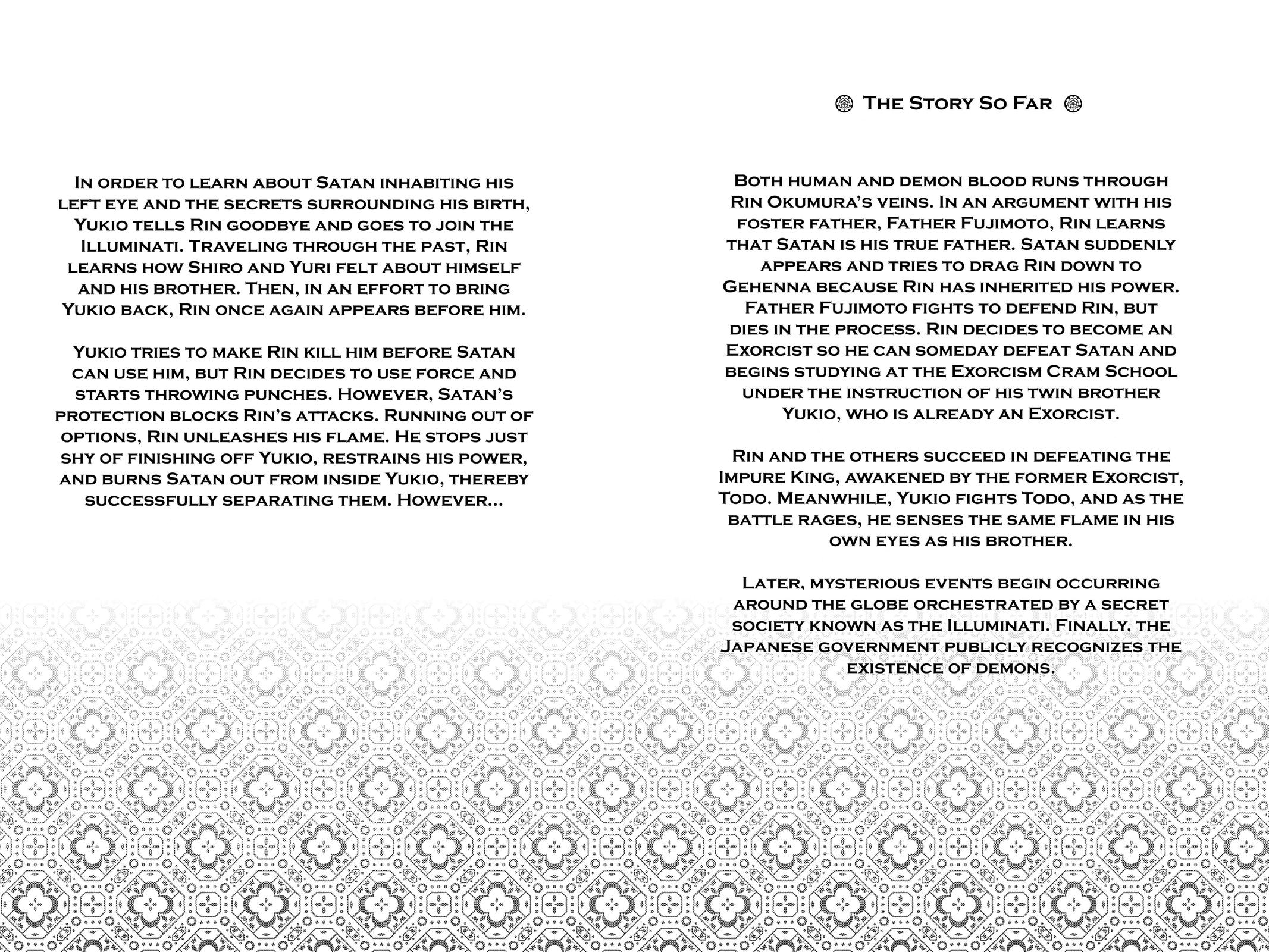 Read Blue Exorcist EN Manga Online