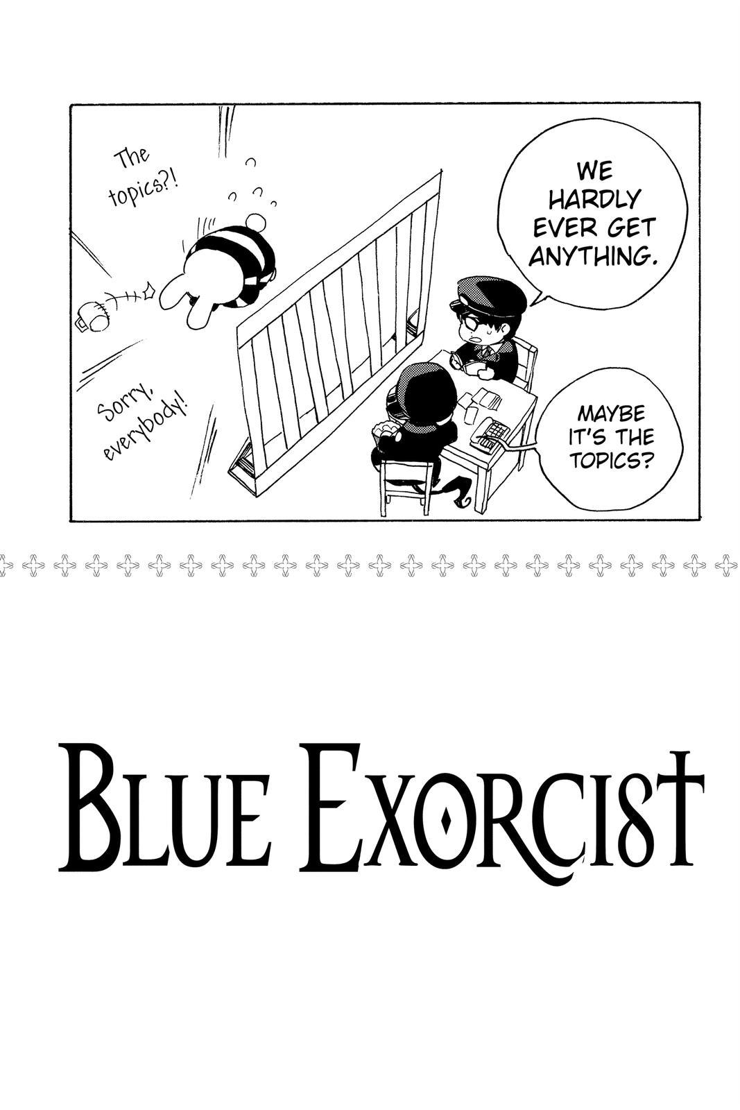 Read Blue Exorcist EN Manga Online
