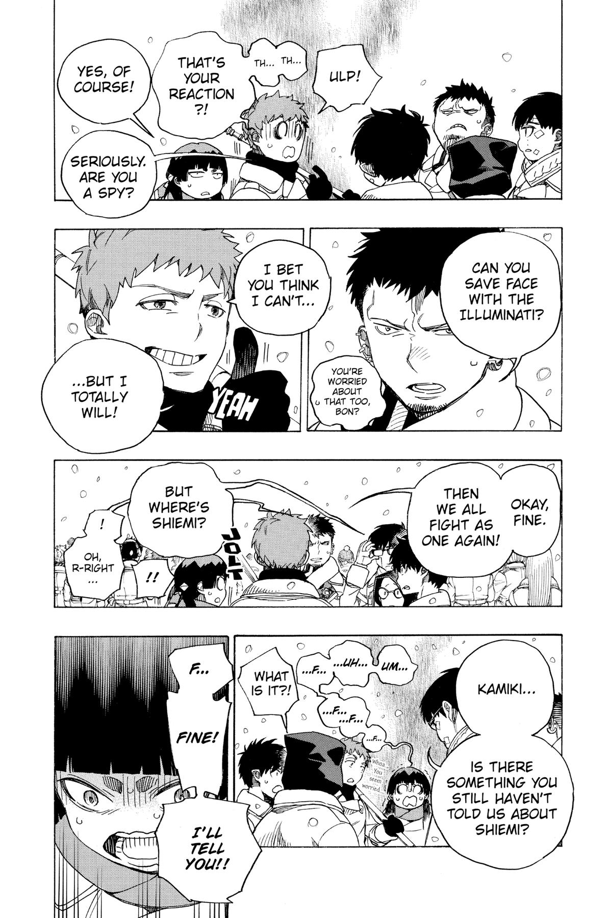 Read Blue Exorcist EN Manga Online