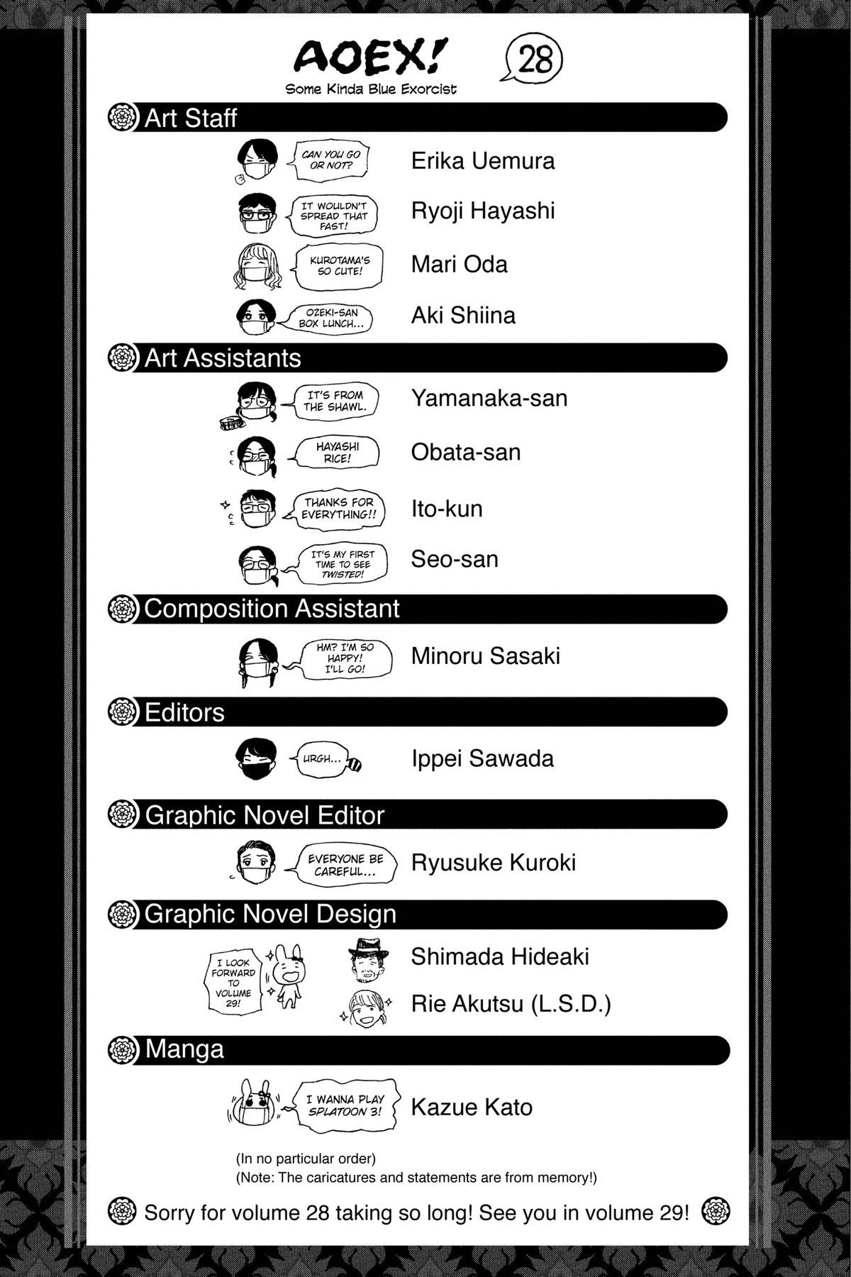 Read Blue Exorcist EN Manga Online