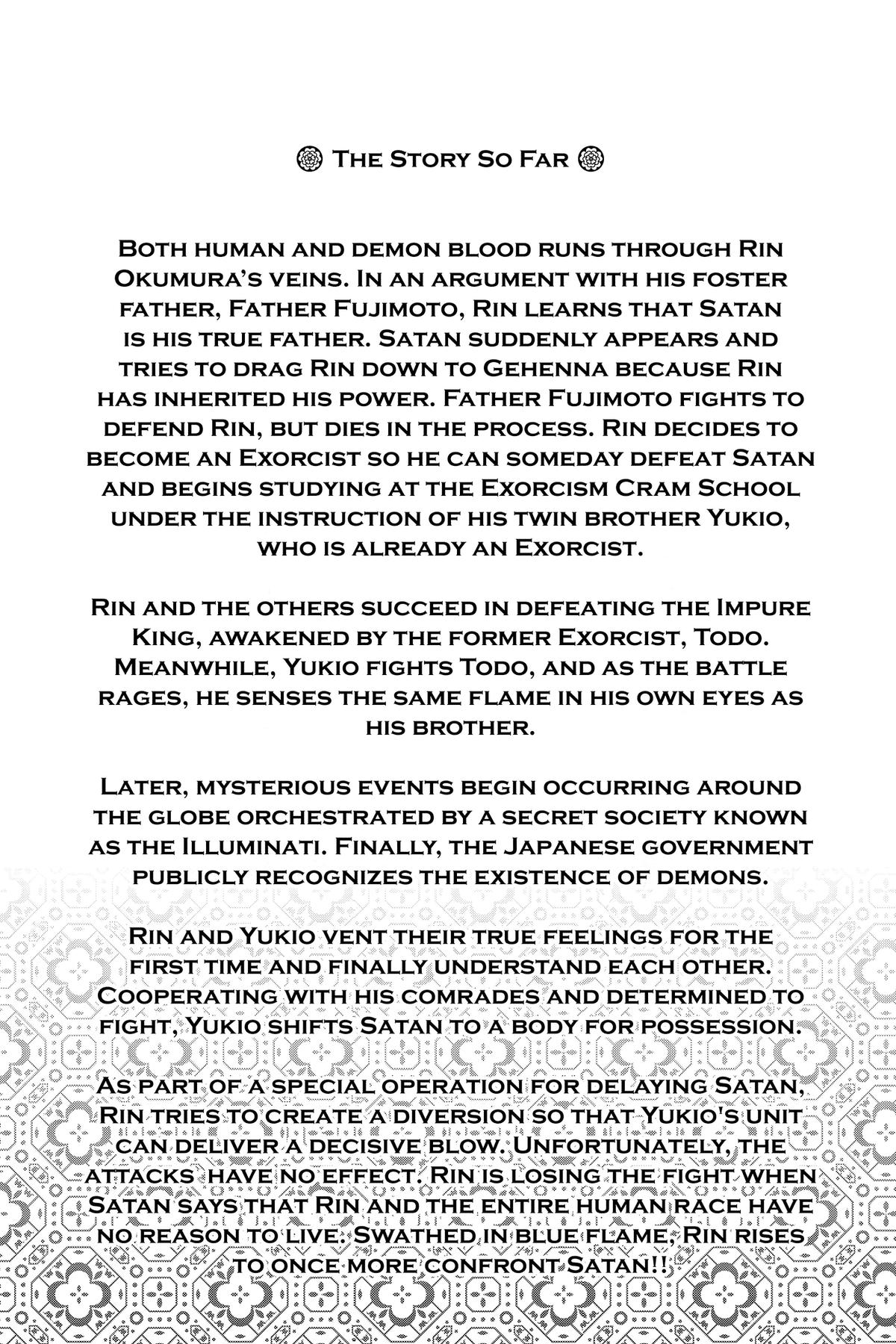 Read Blue Exorcist EN Manga Online