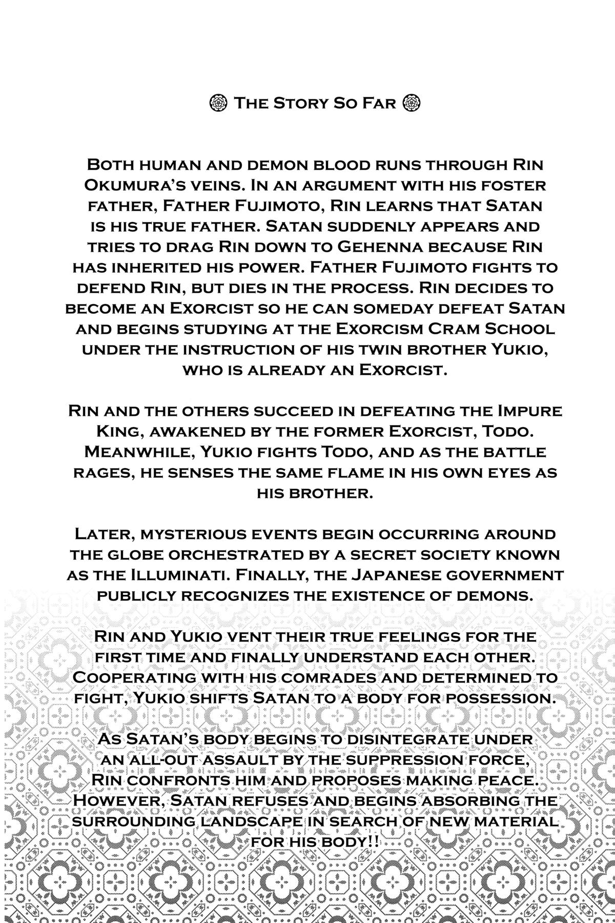 Read Blue Exorcist EN Manga Online