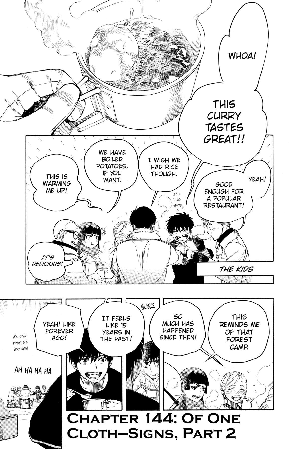 Read Blue Exorcist EN Manga Online