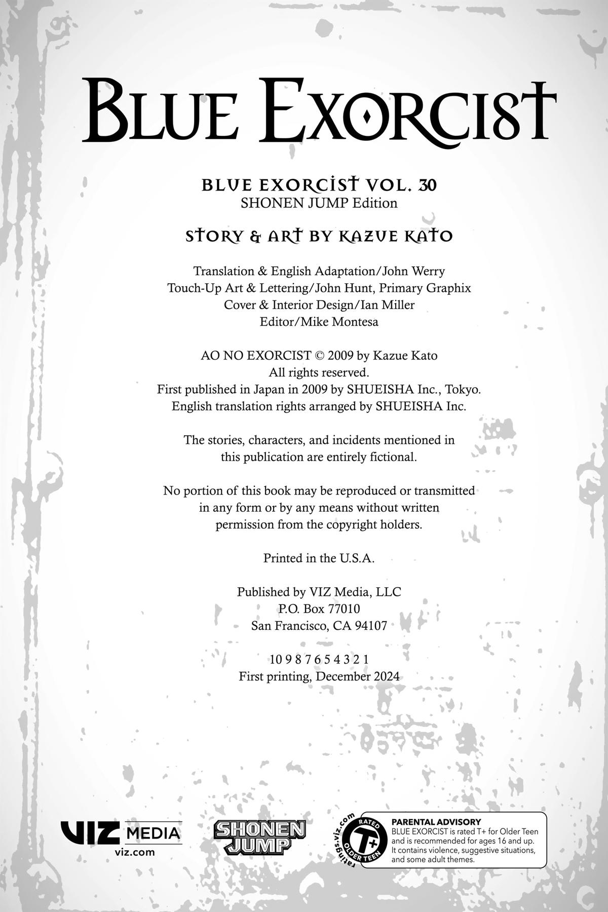 Read Blue Exorcist EN Manga Online