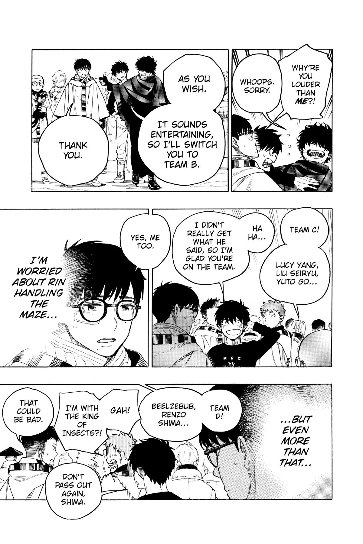 Read Blue Exorcist EN Manga Online