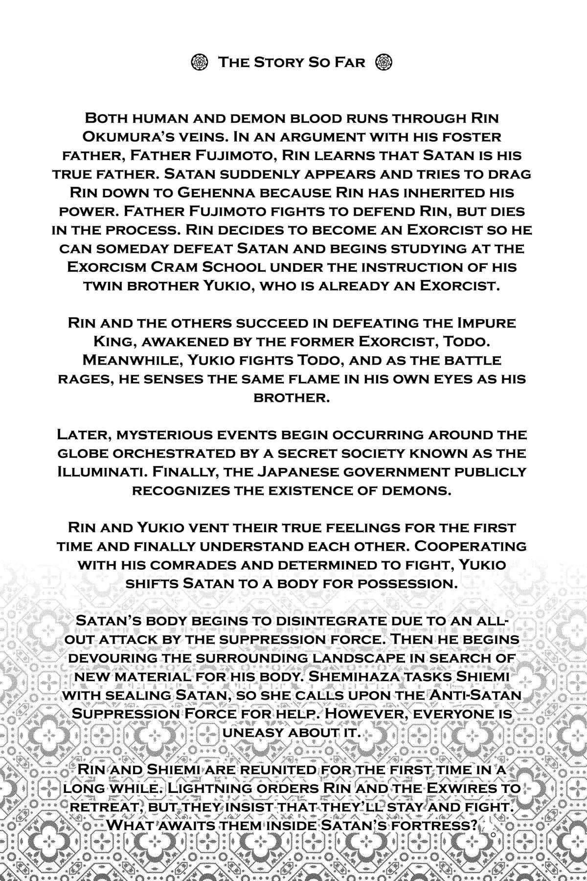 Read Blue Exorcist EN Manga Online