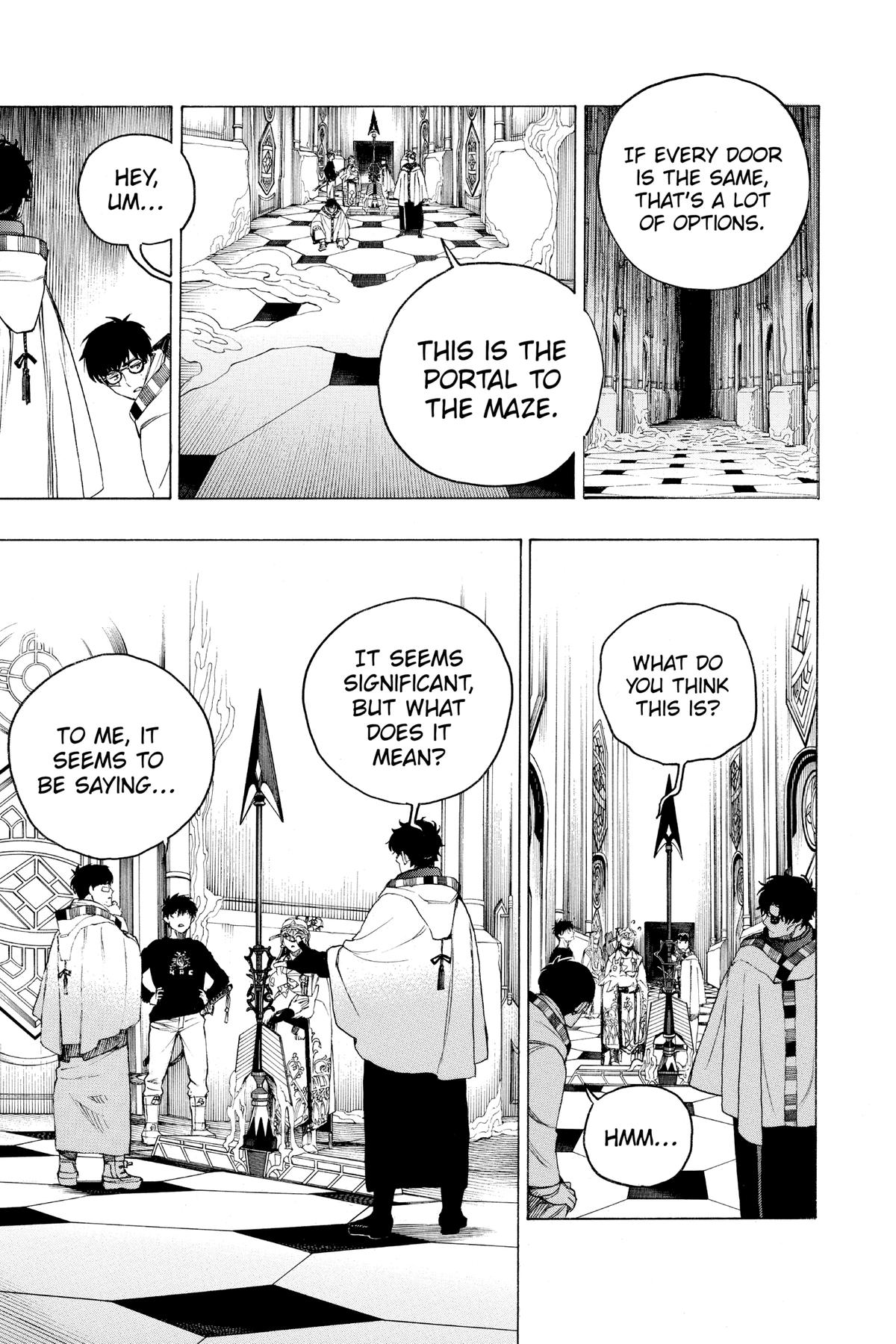 Read Blue Exorcist EN Manga Online