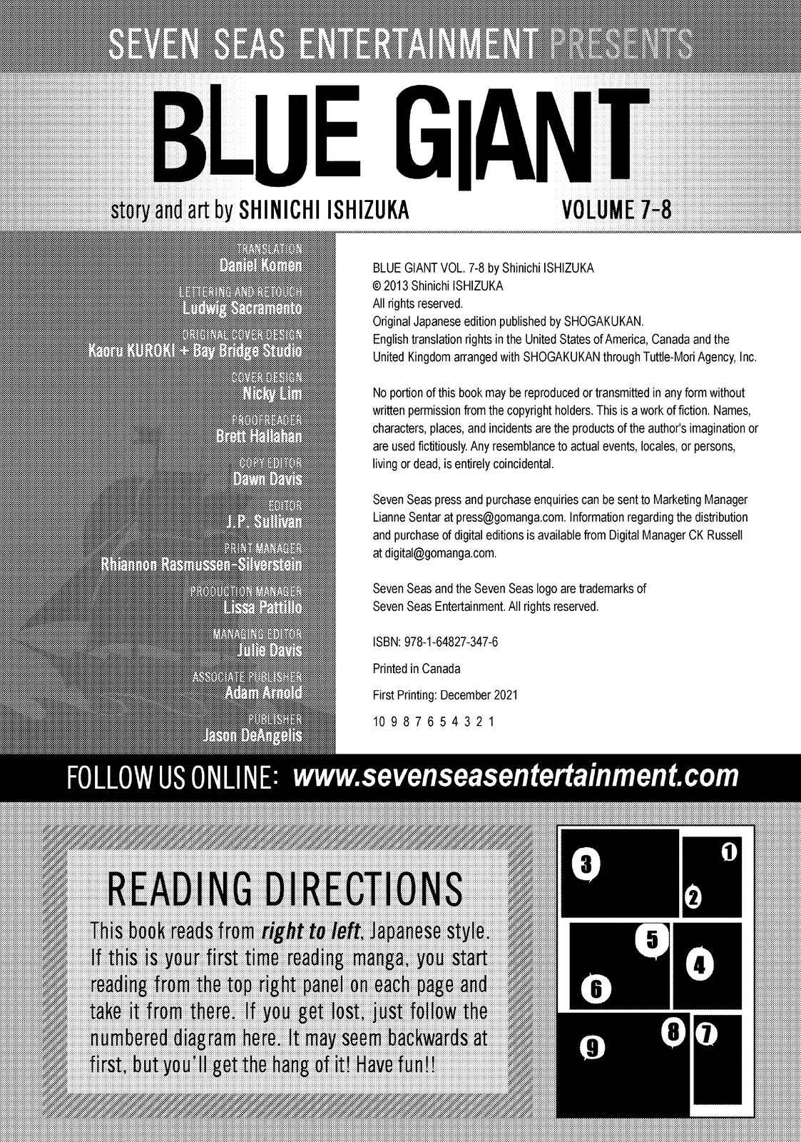 Read Blue Giant EN Manga Online