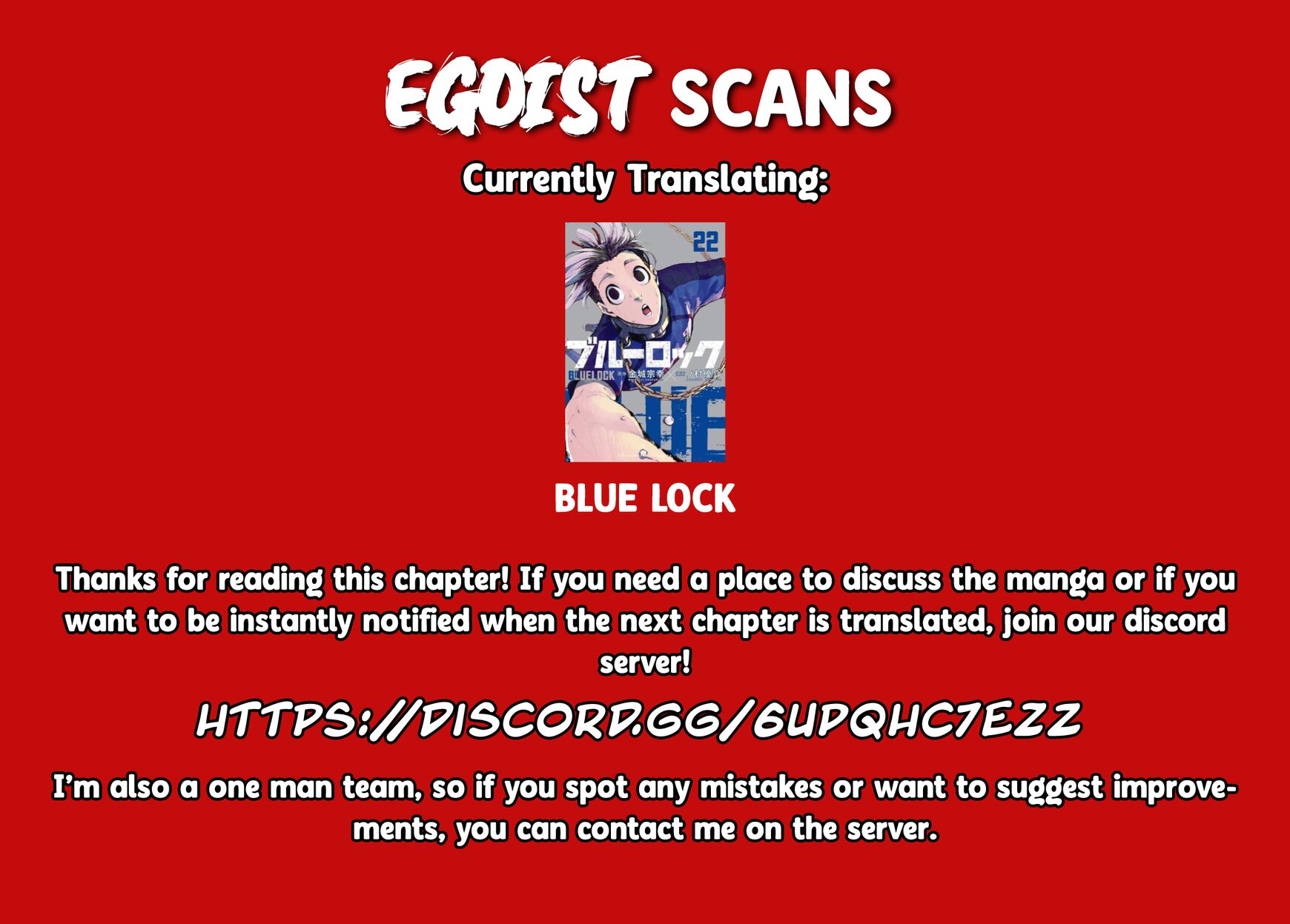 Read Blue Lock EN Manga Online