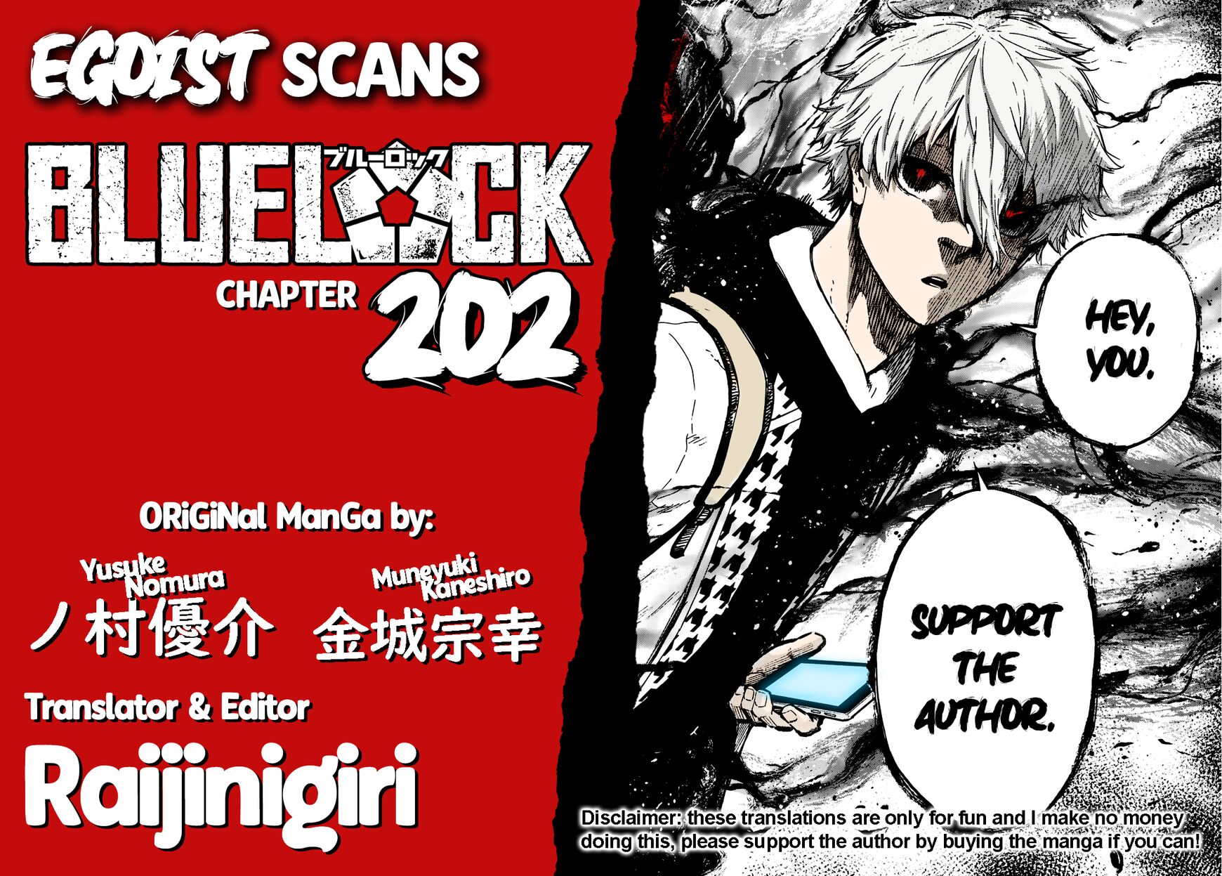 Read Blue Lock EN Manga Online