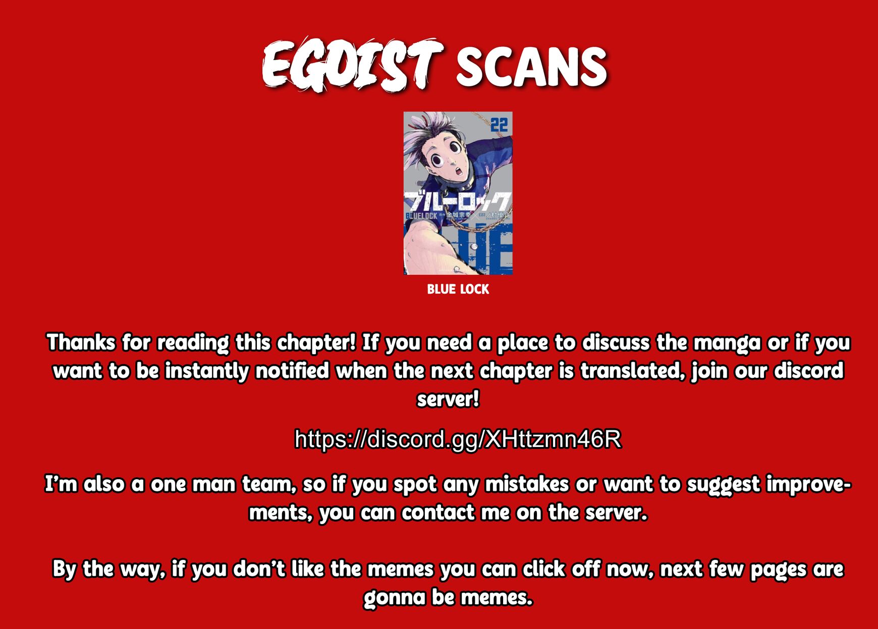 Read Blue Lock EN Manga Online