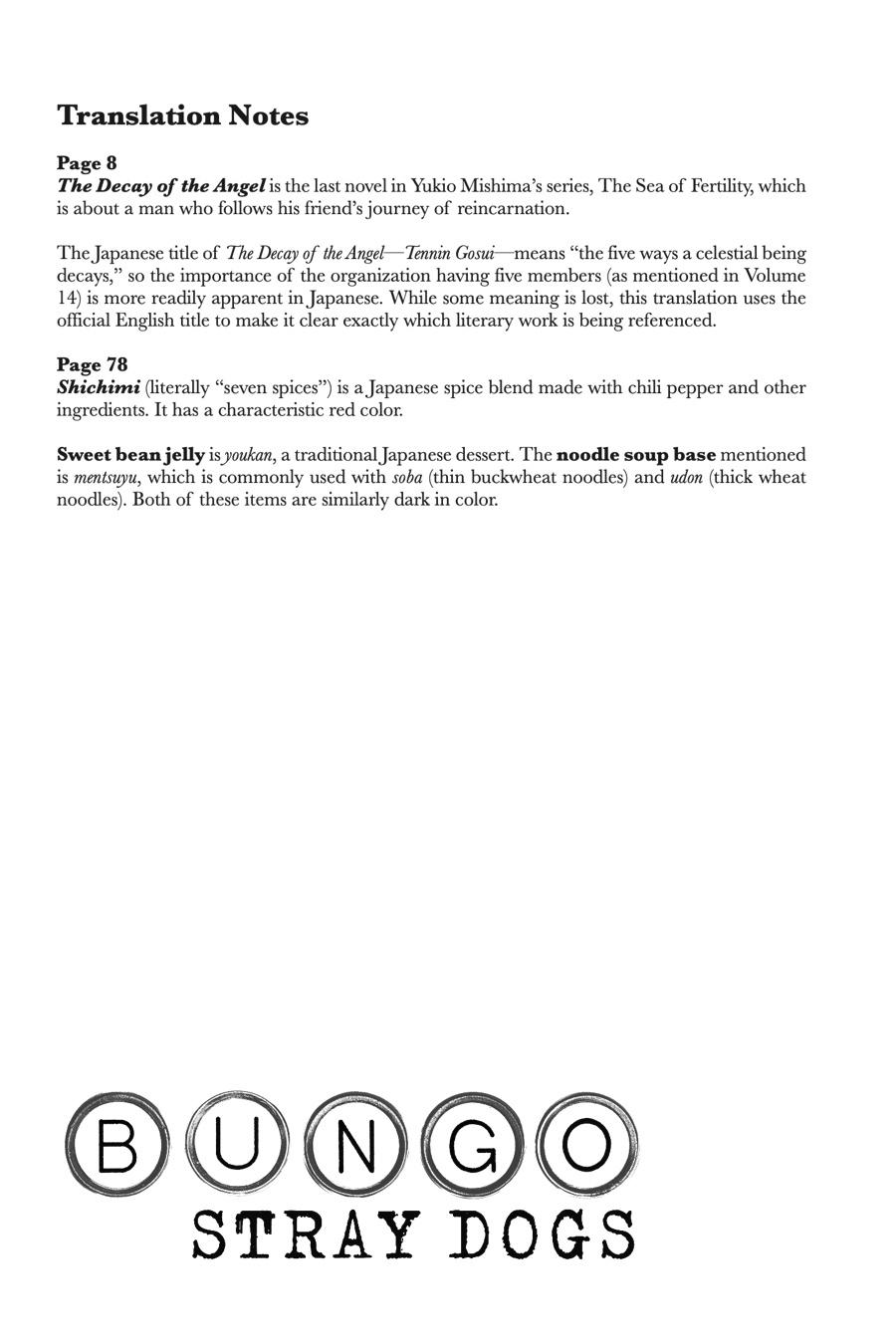 Read Bungo Stray Dog EN Manga Online