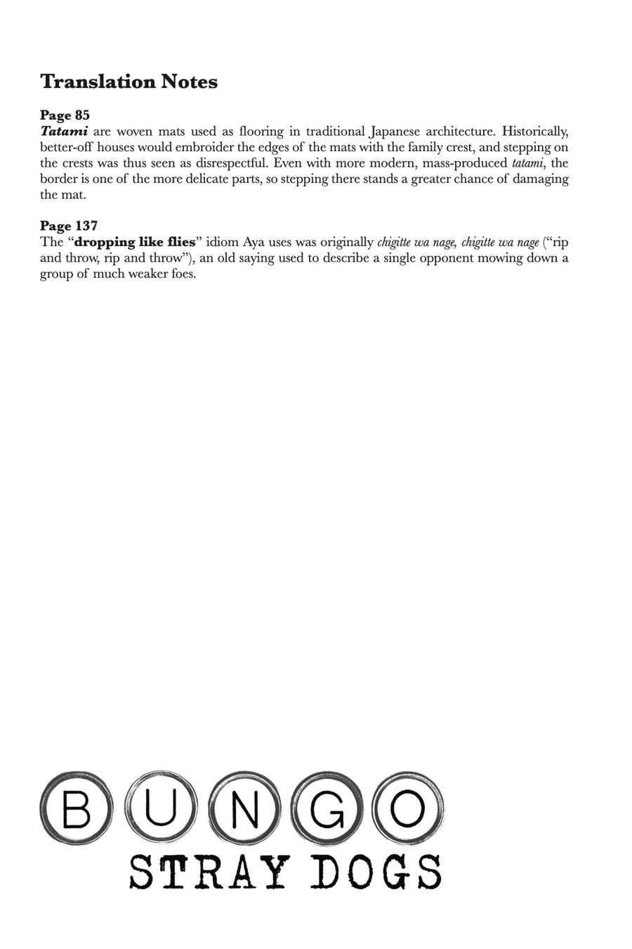 Read Bungo Stray Dog EN Manga Online