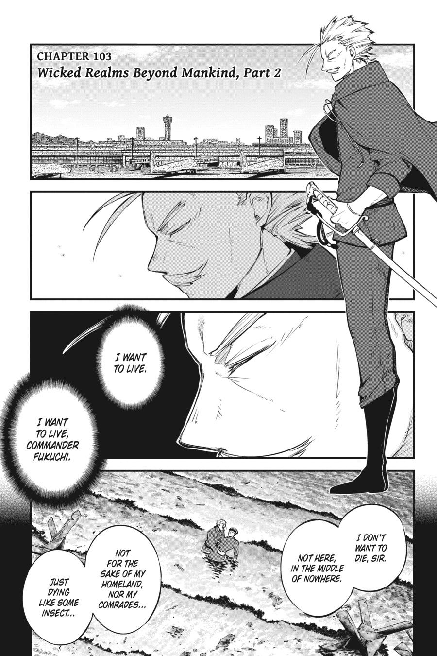 Read Bungo Stray Dog EN Manga Online