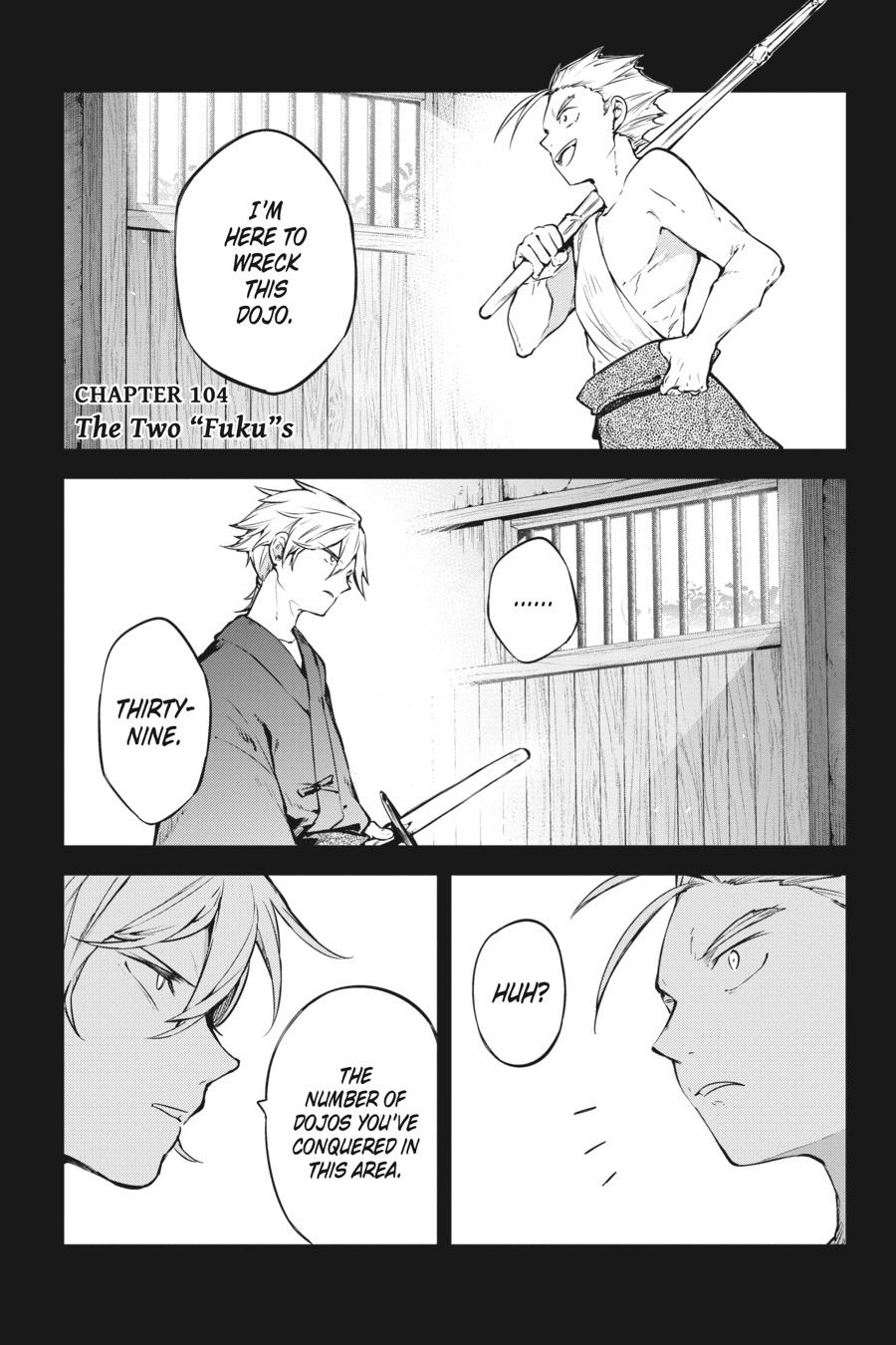 Read Bungo Stray Dog EN Manga Online