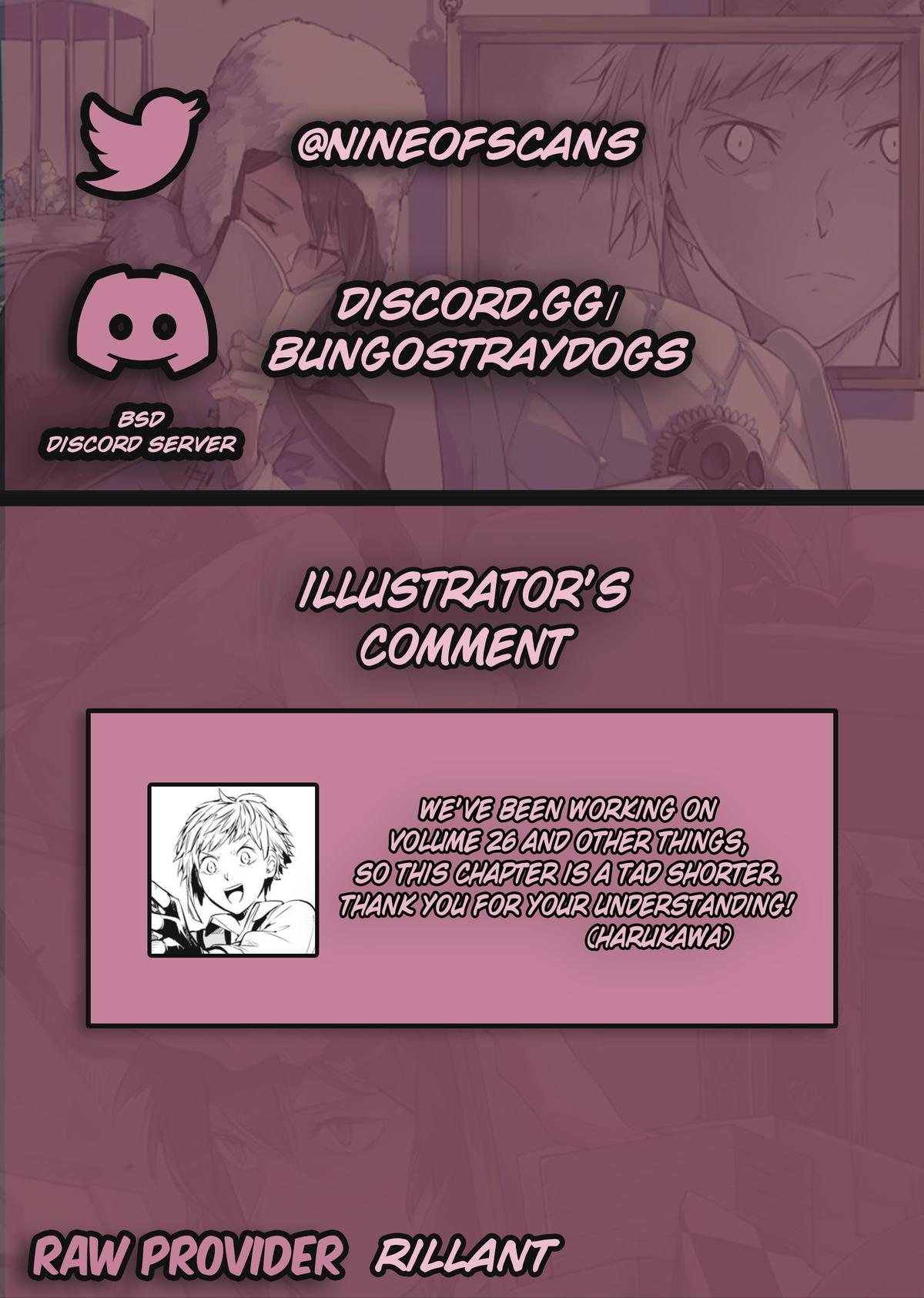 Read Bungo Stray Dog EN Manga Online