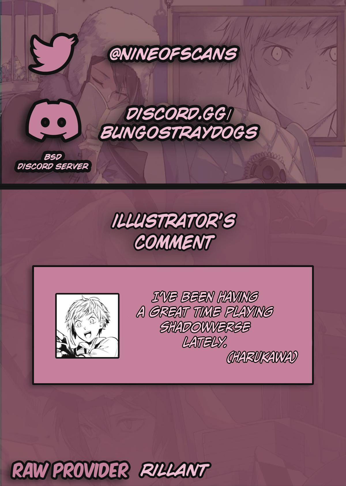 Read Bungo Stray Dog EN Manga Online