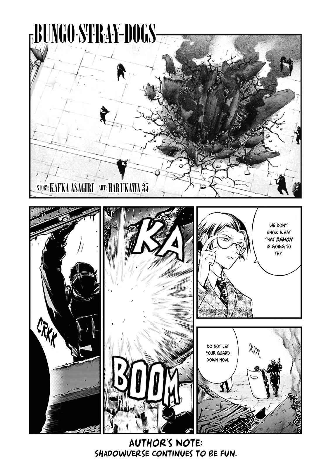 Read Bungo Stray Dog EN Manga Online