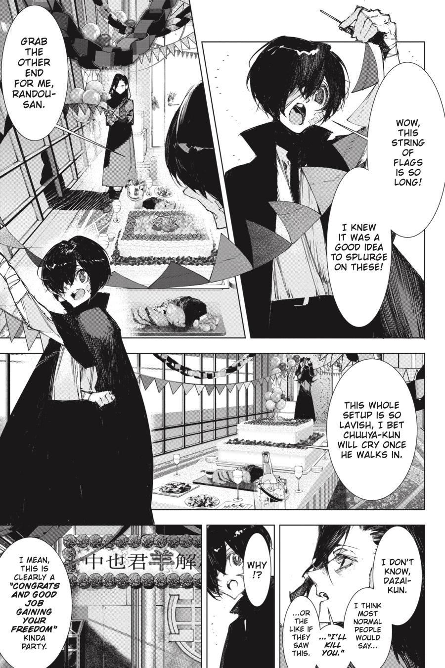 Read Bungo Stray Dogs Dazai, Chuuya, Age Fifteen EN Manga Online