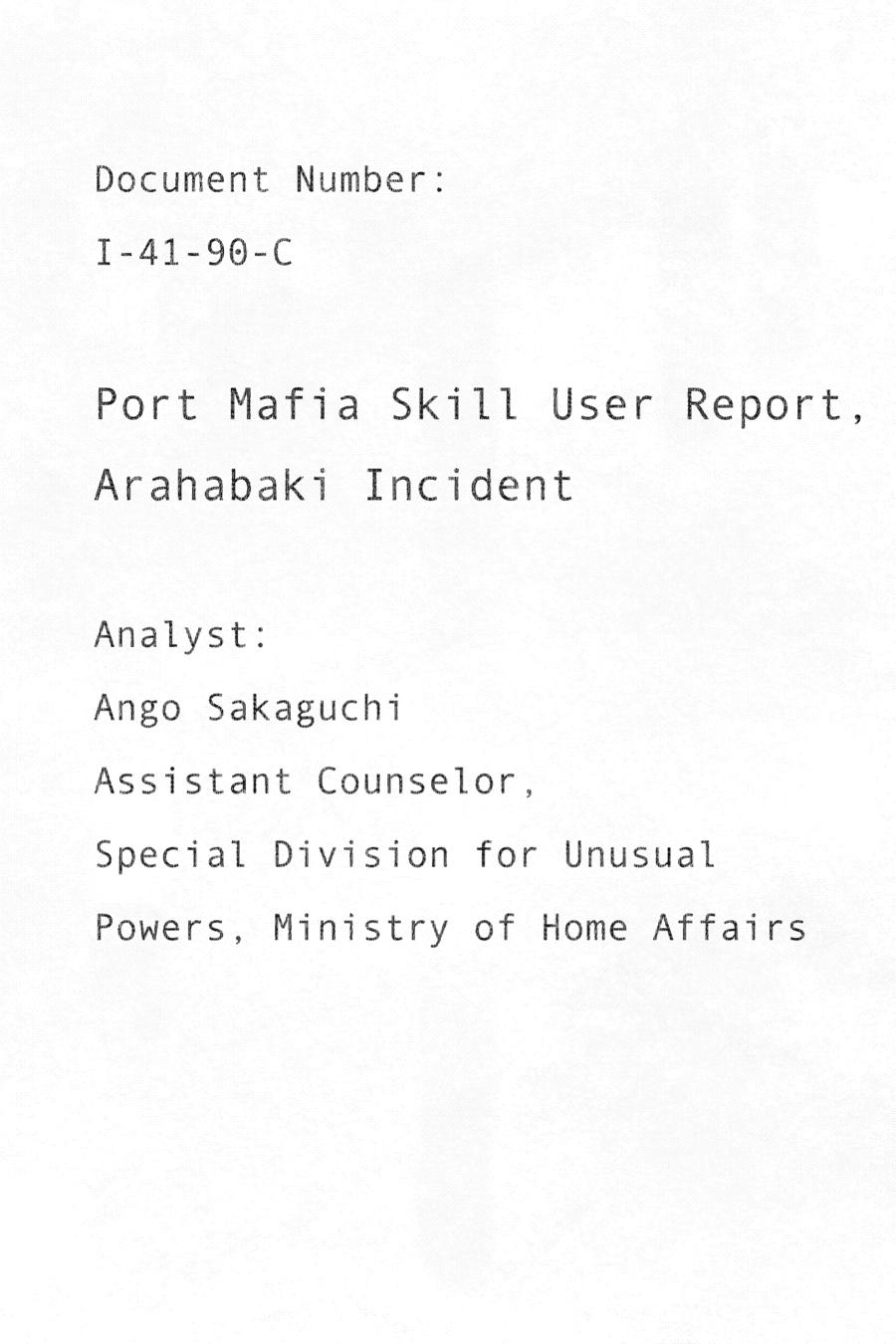 Read Bungo Stray Dogs Dazai, Chuuya, Age Fifteen EN Manga Online