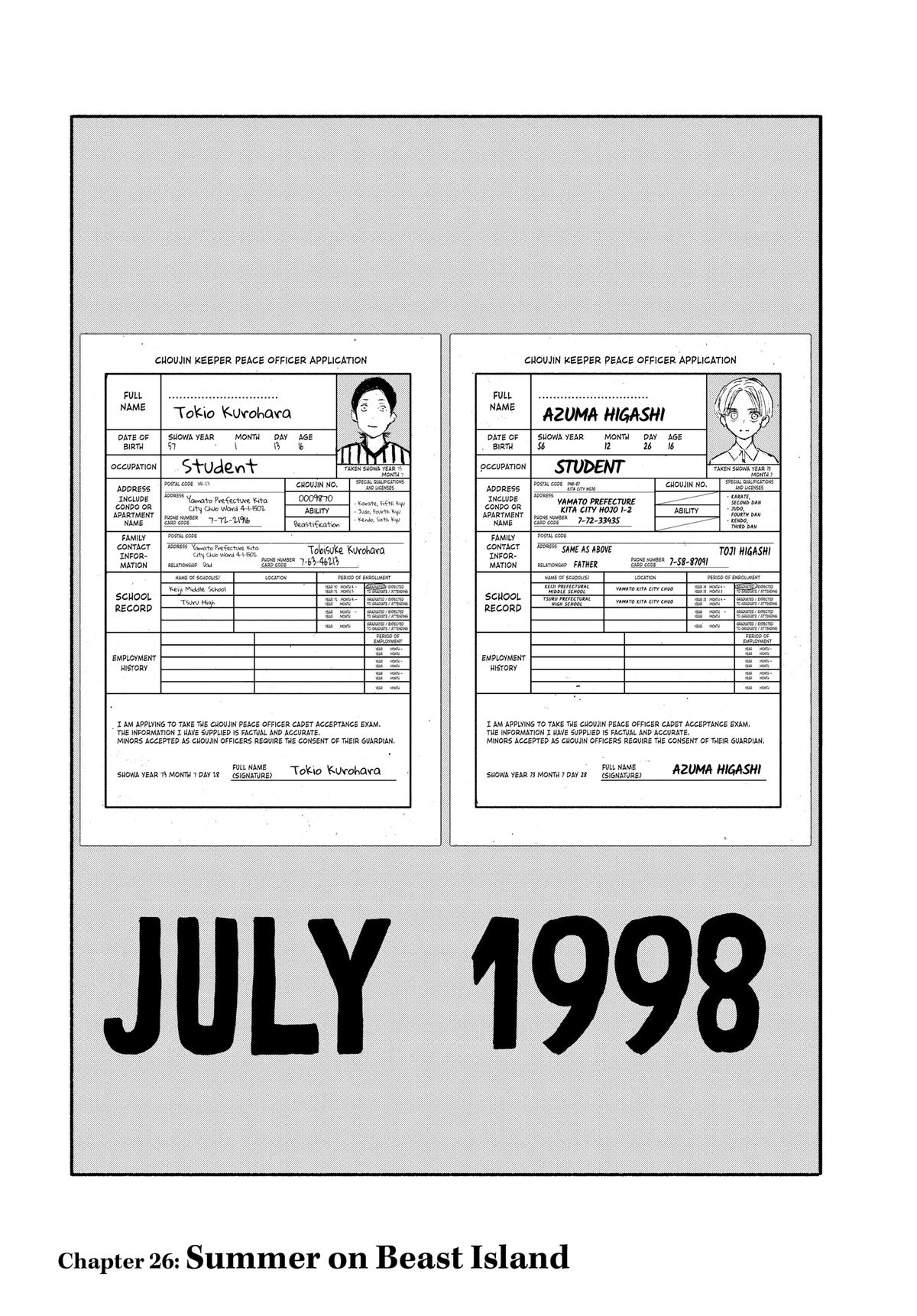 Read Choujin X EN Manga Online