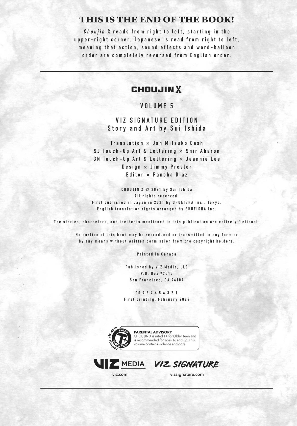 Read Choujin X EN Manga Online