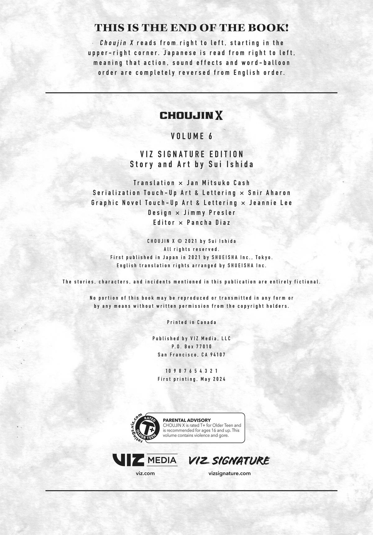 Read Choujin X EN Manga Online