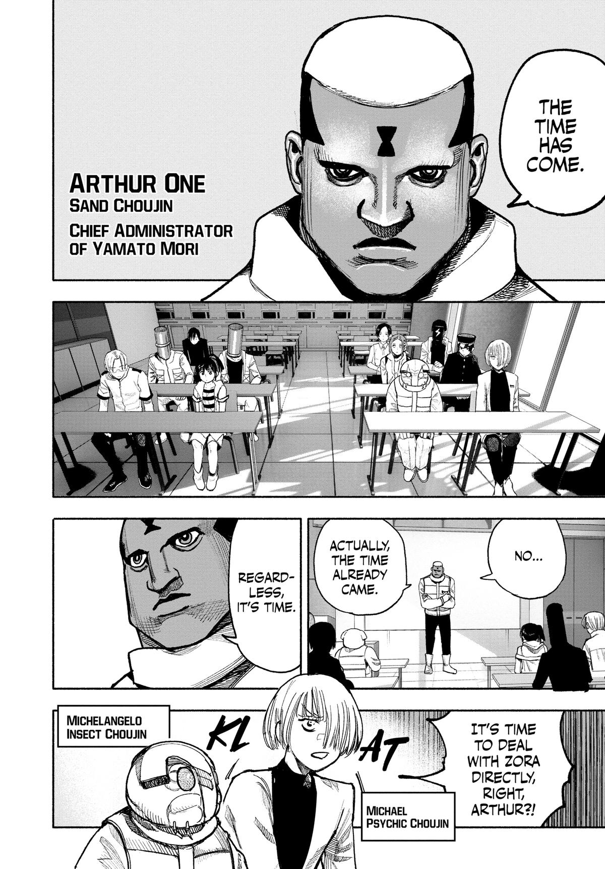 Read Choujin X EN Manga Online