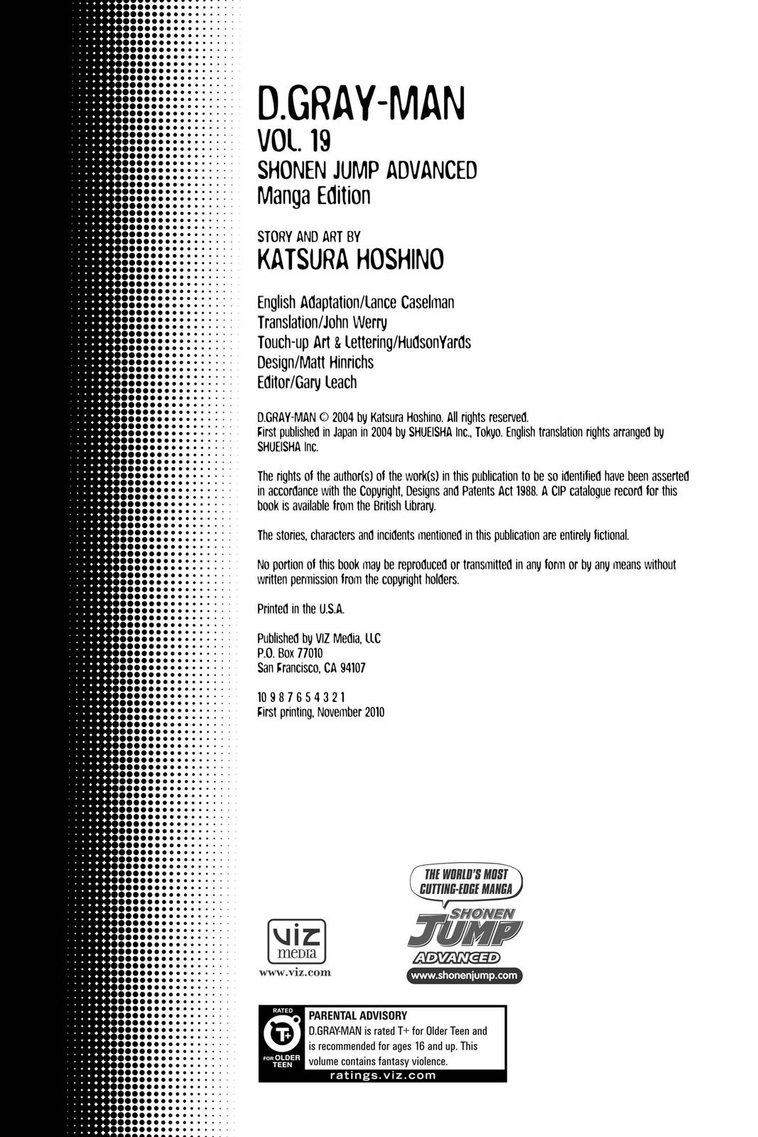 Read D.Gray Man EN Manga Online