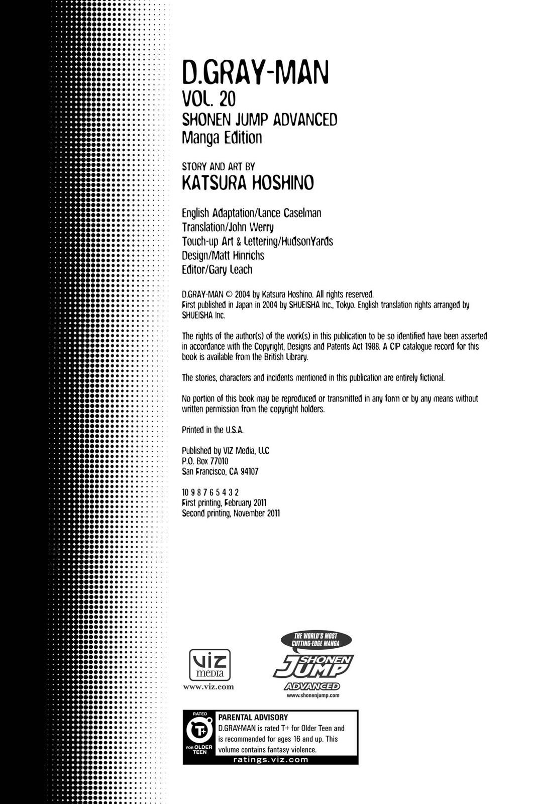 Read D.Gray Man EN Manga Online