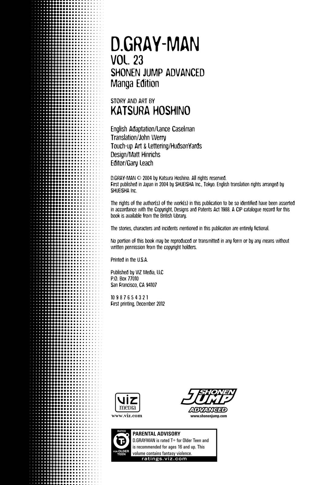 Read D.Gray Man EN Manga Online