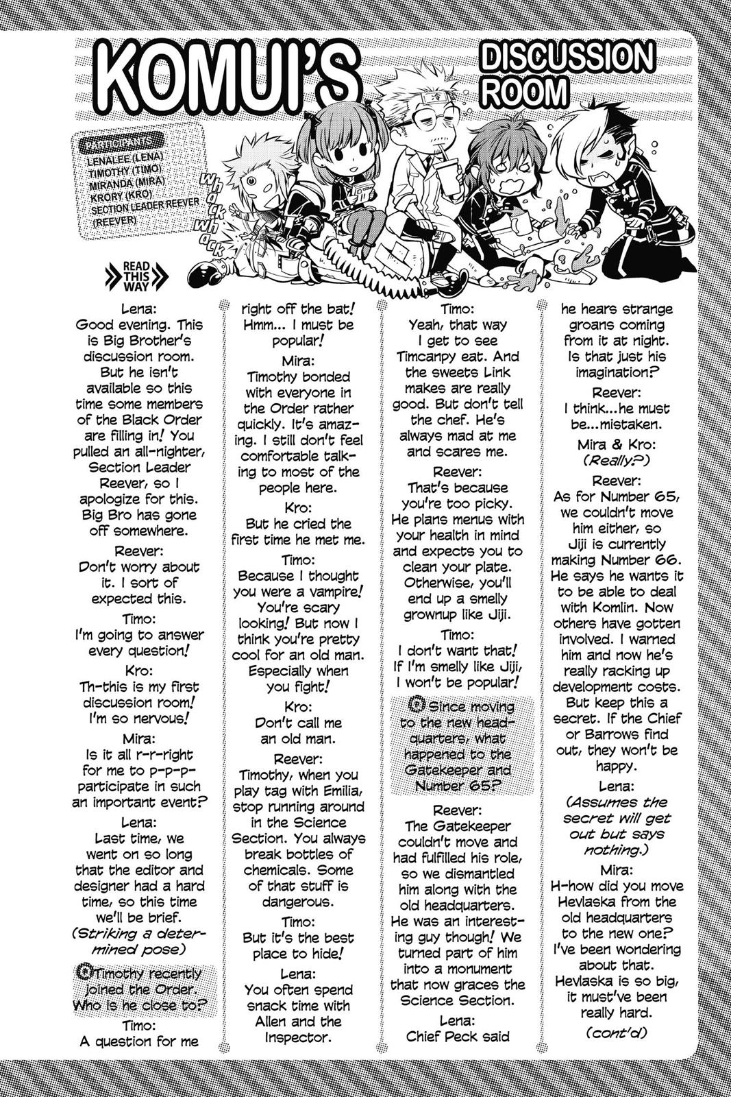 Read D.Gray Man EN Manga Online