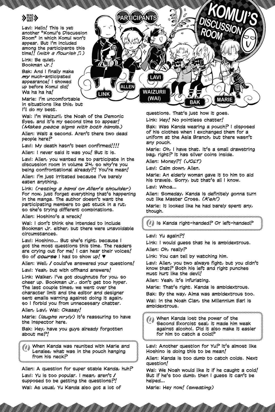 Read D.Gray Man EN Manga Online