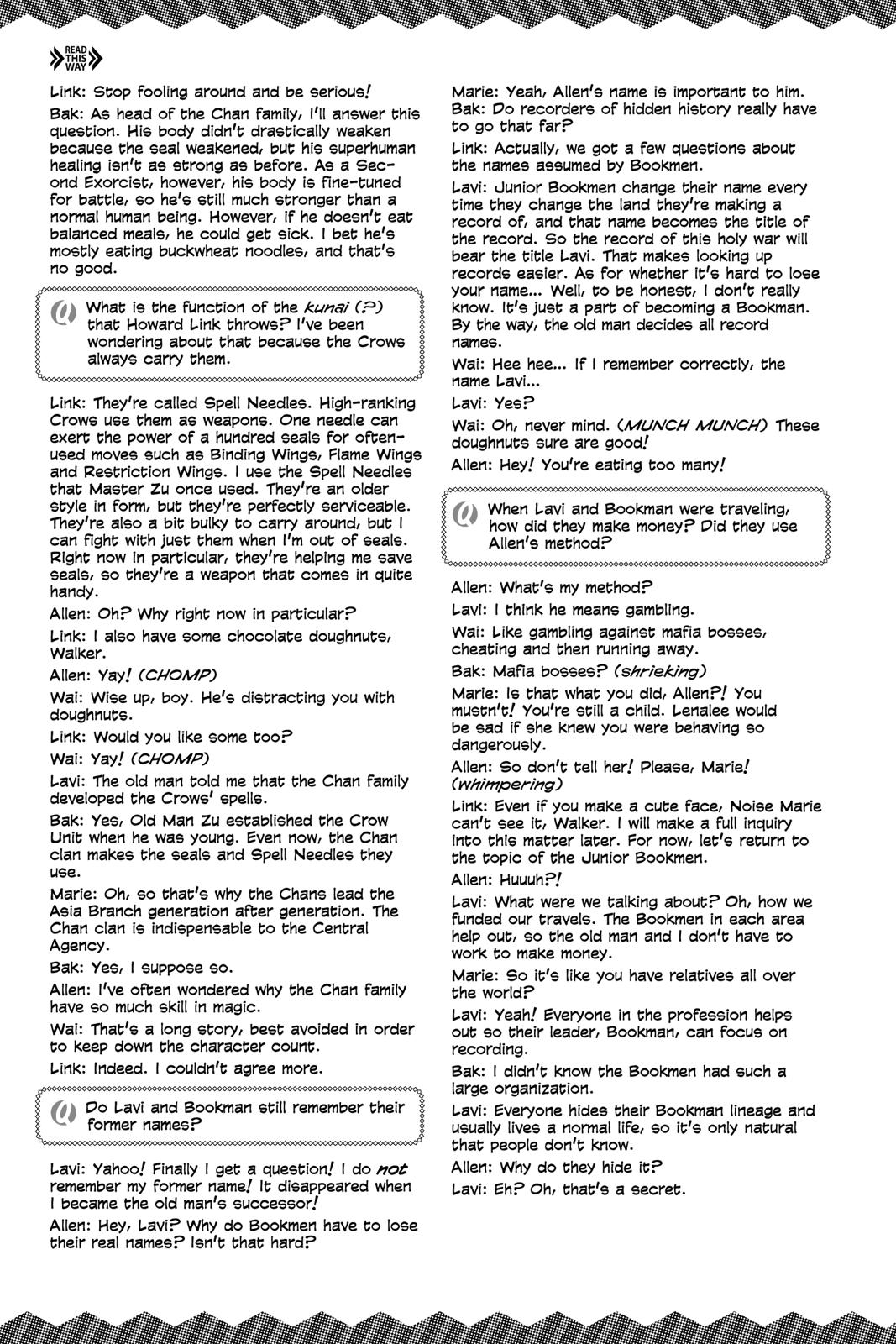 Read D.Gray Man EN Manga Online