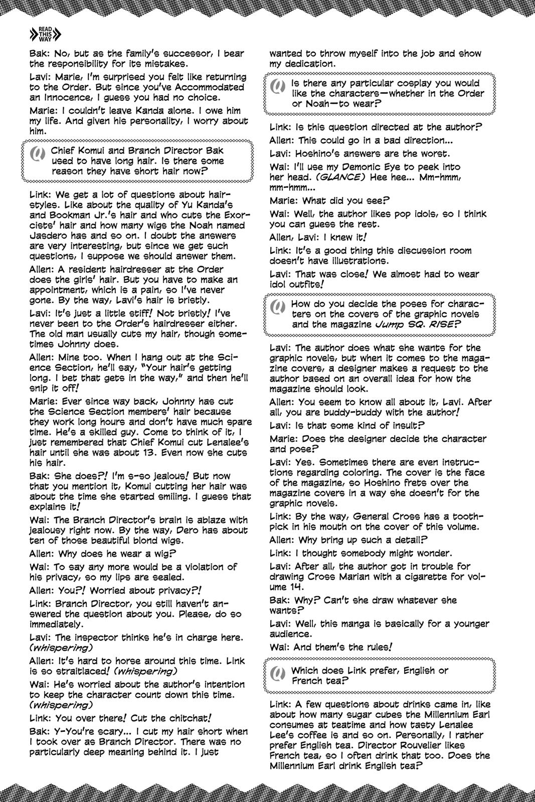 Read D.Gray Man EN Manga Online