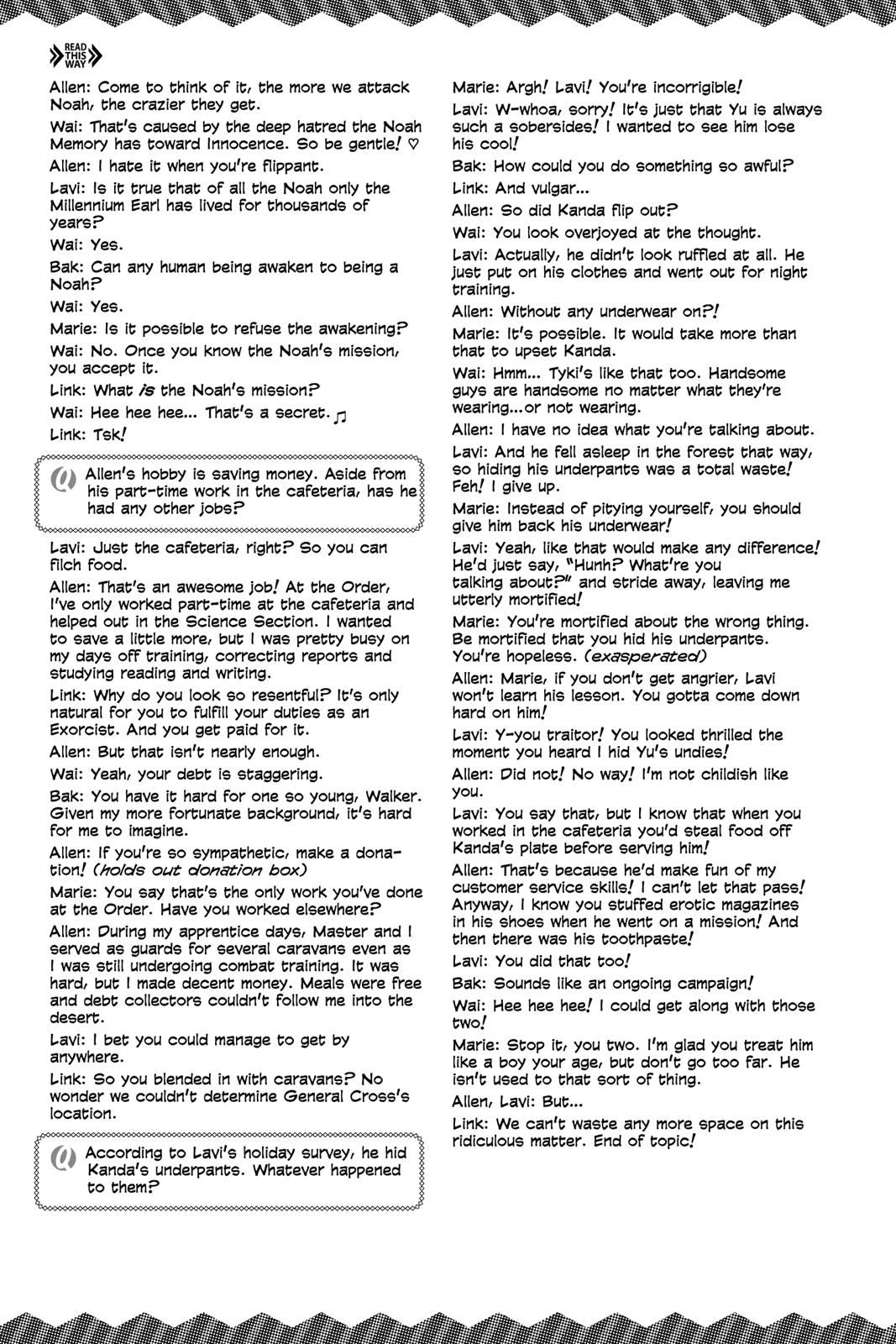 Read D.Gray Man EN Manga Online